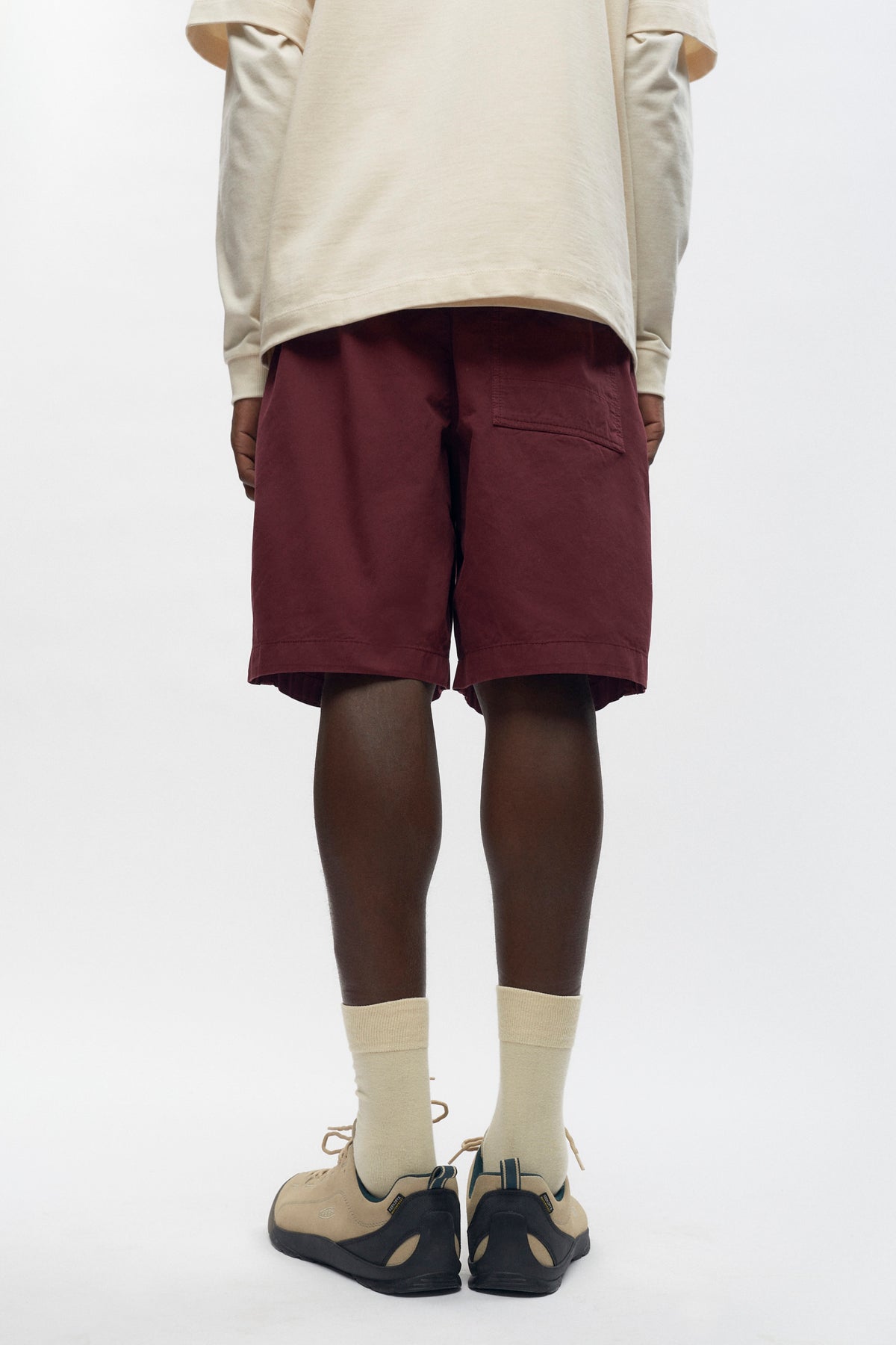Short de plage Tefnut en prune