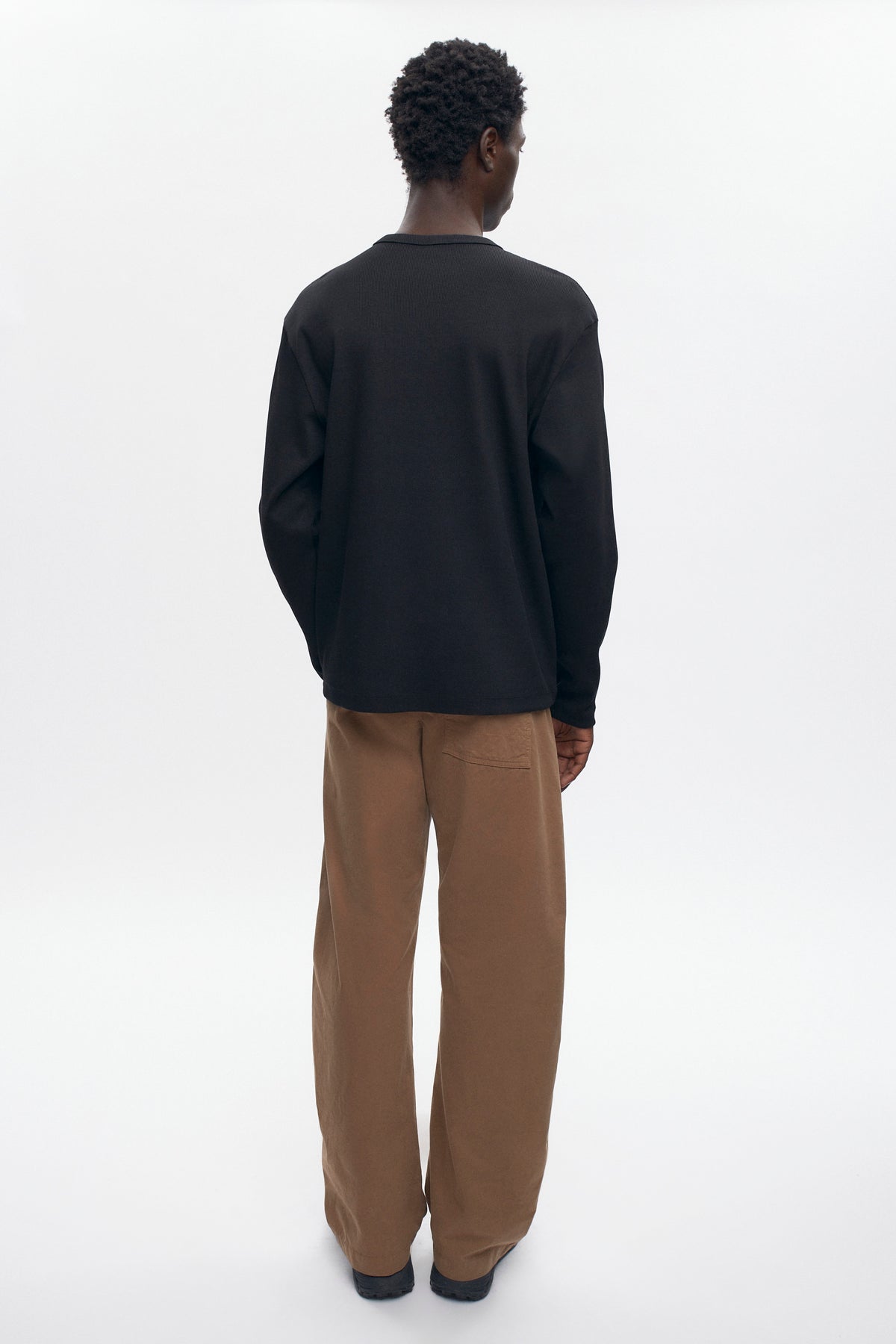 Men's Thebes Longsleeve in Black