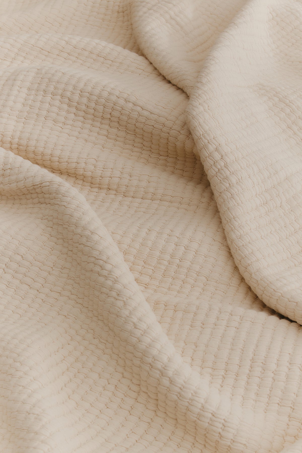 Quilted Comforter in Natural