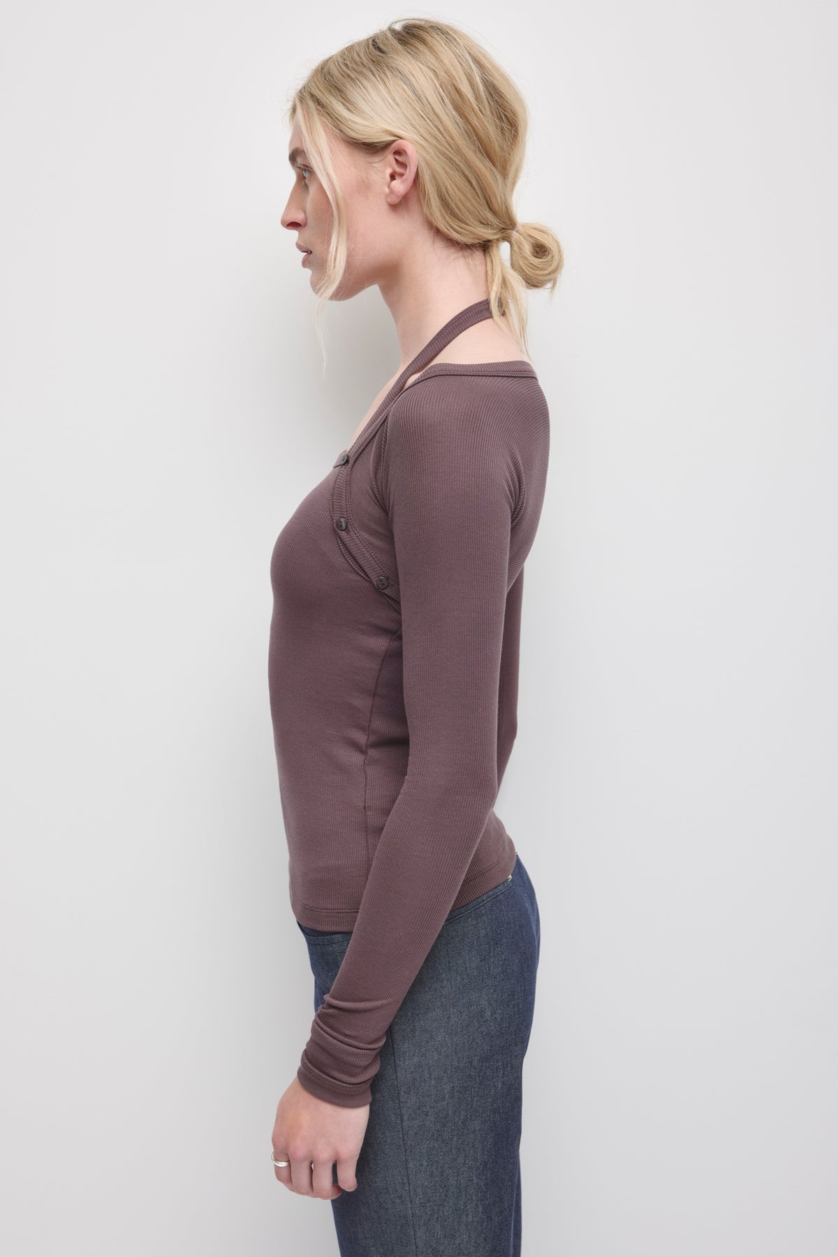 Women's 3-in-1 Halter in Raisin