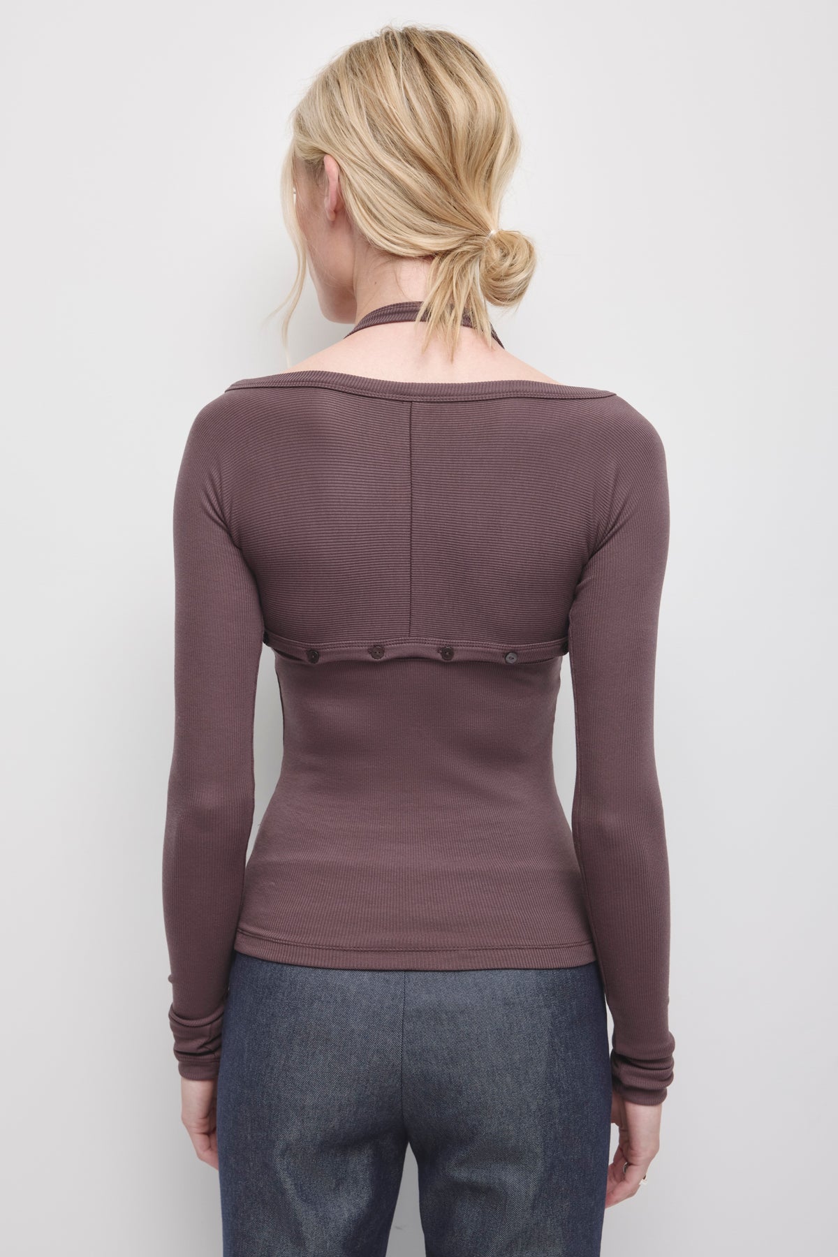 Women's 3-in-1 Halter in Raisin