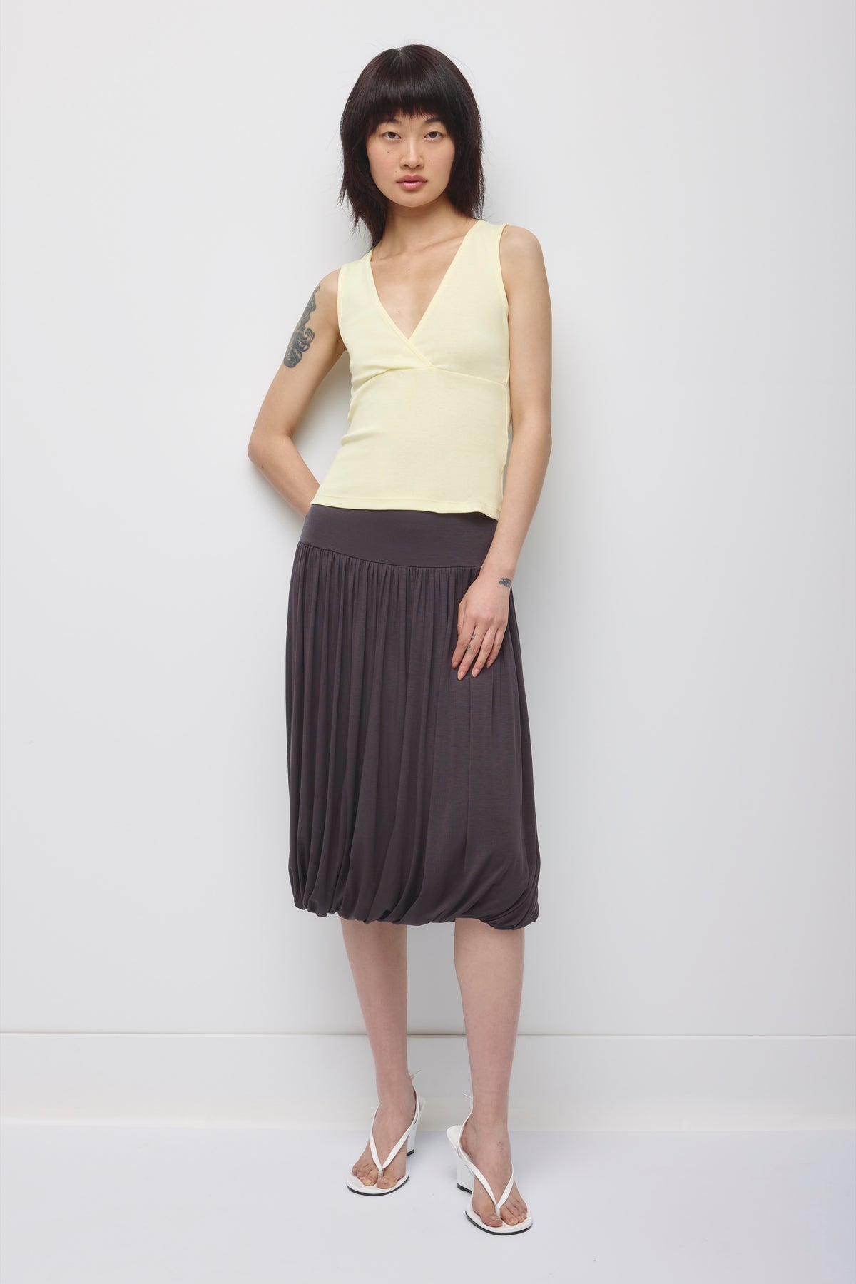 Women's Crossover Tank in Sorbet