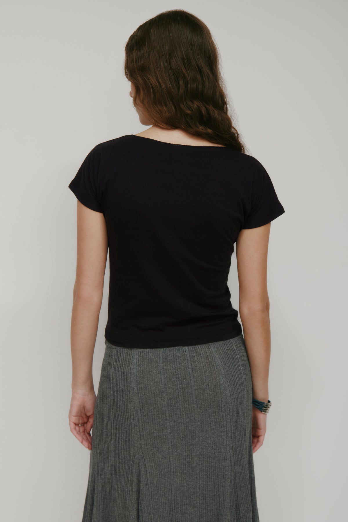 Women's Dalila Twist Top in Black