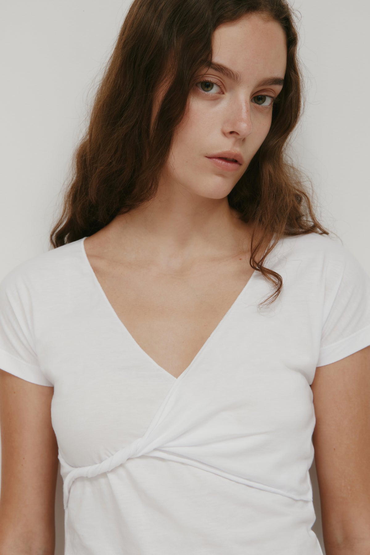 Women's Dalila Twist Top in White