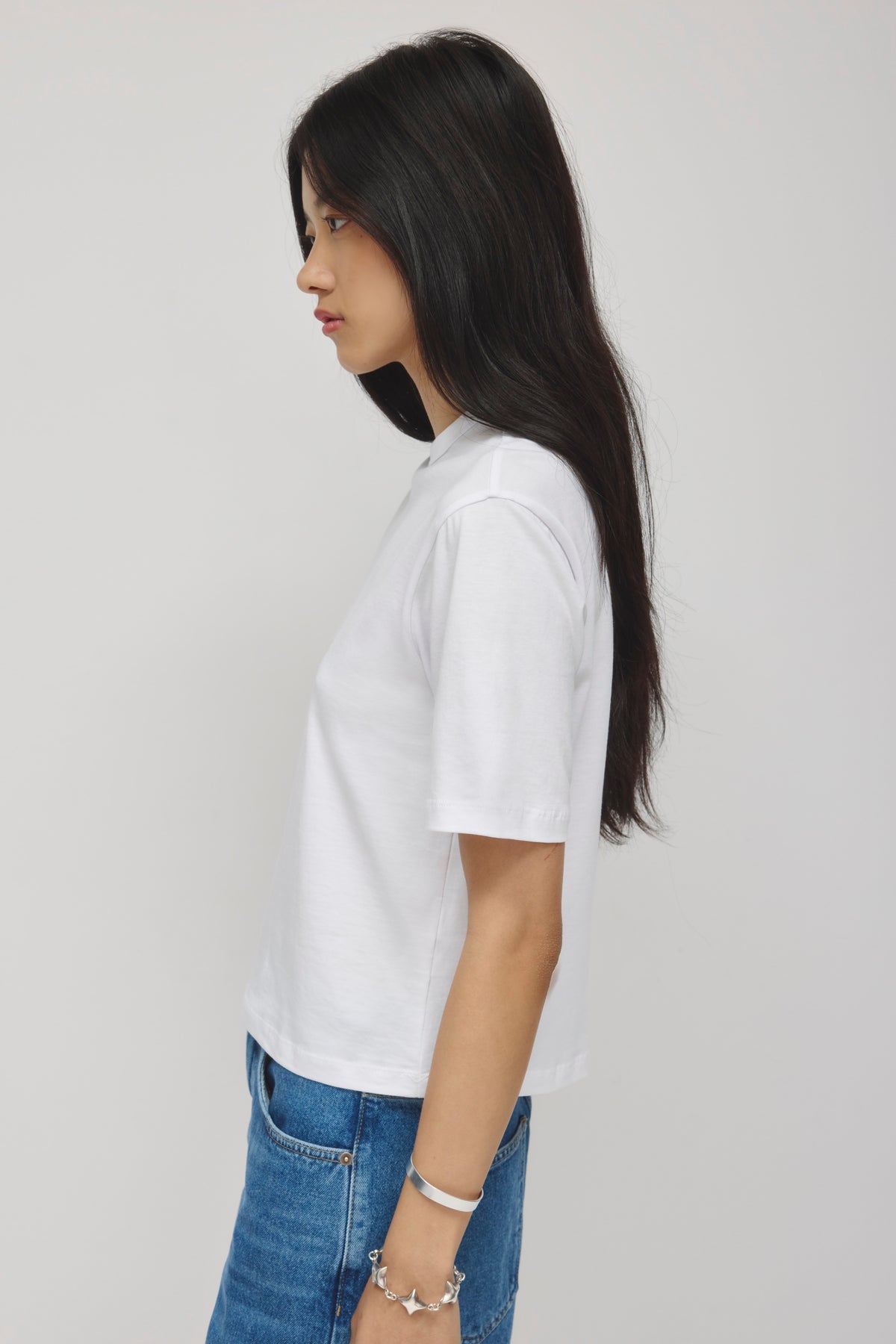 Women's Easy Crew in White