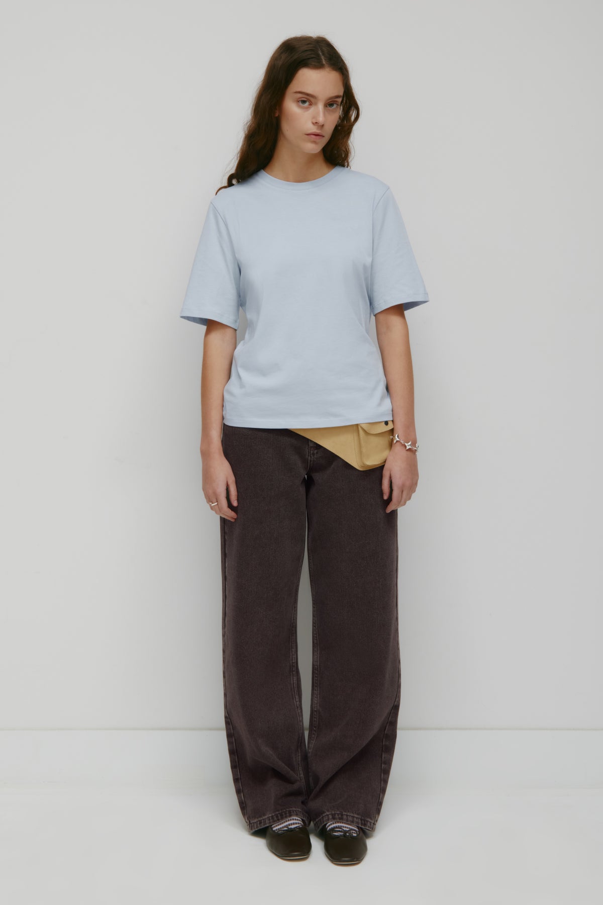 Model is 5’9” and is wearing a size S.