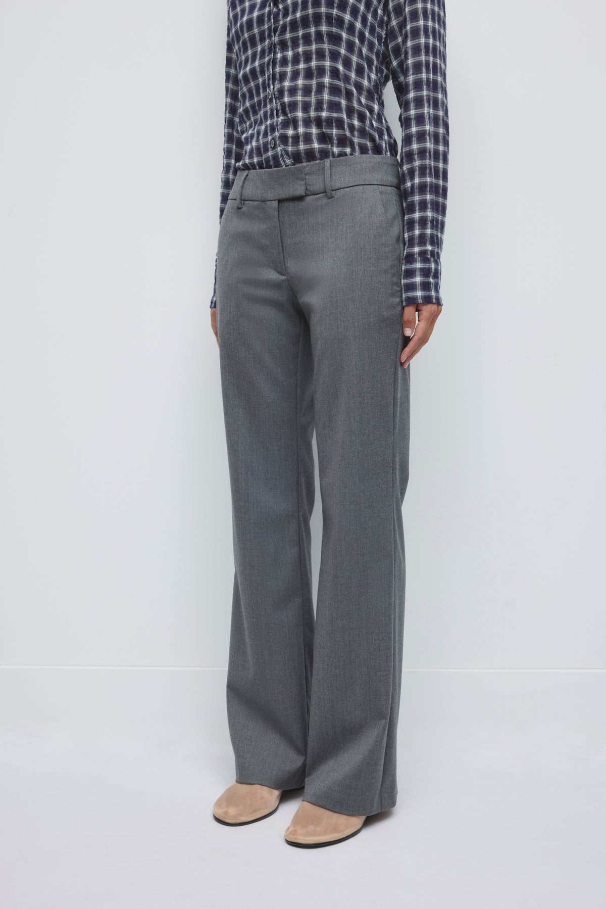 Women's Iman Trouser in Charcoal Mix