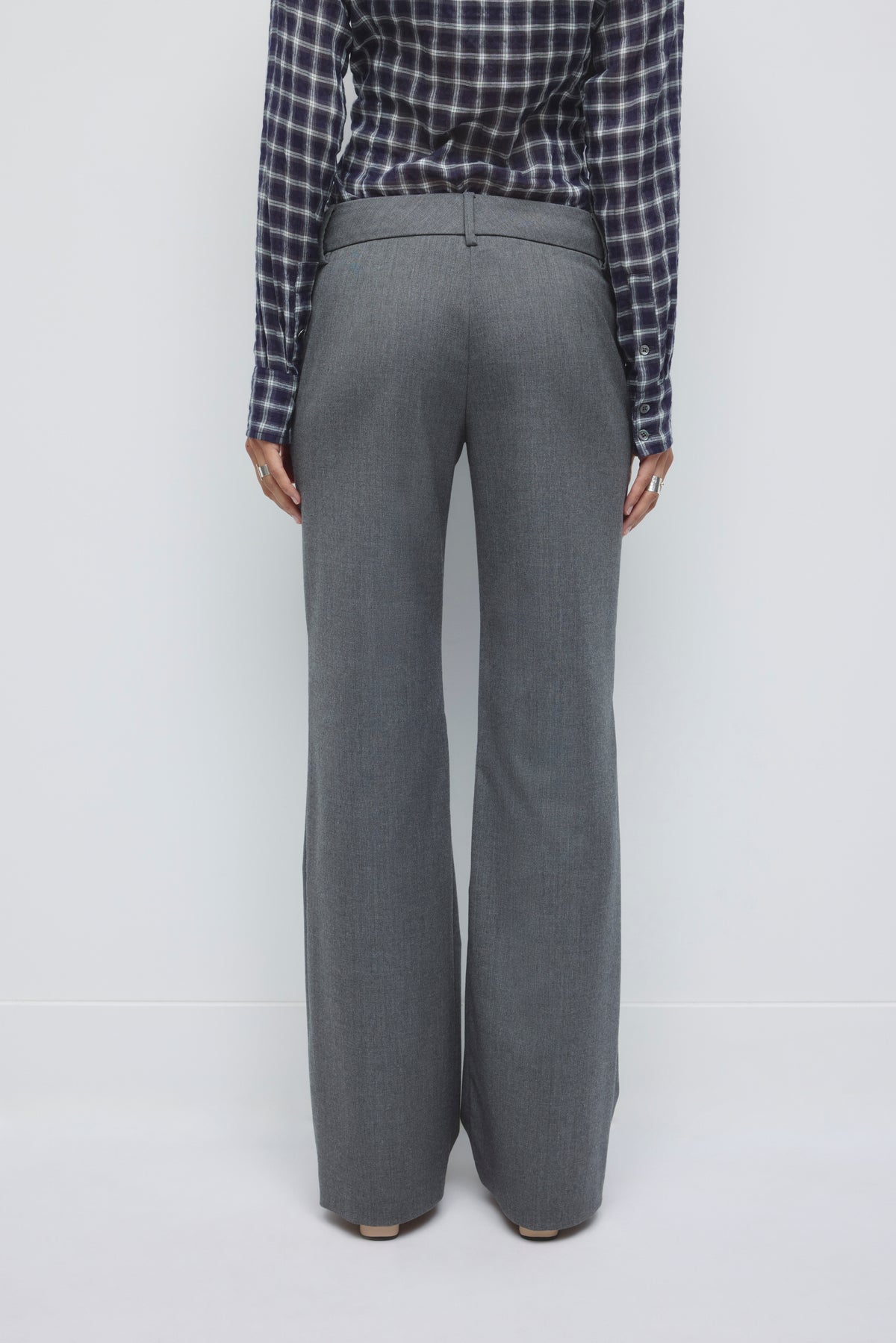 Women's Iman Trouser in Charcoal Mix