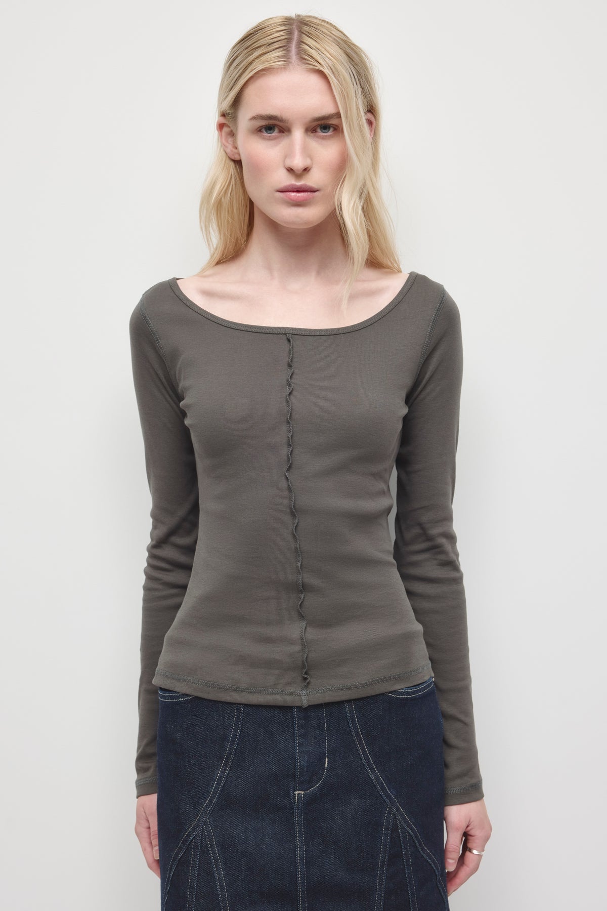 Model is 5’8” and is wearing a size XS.