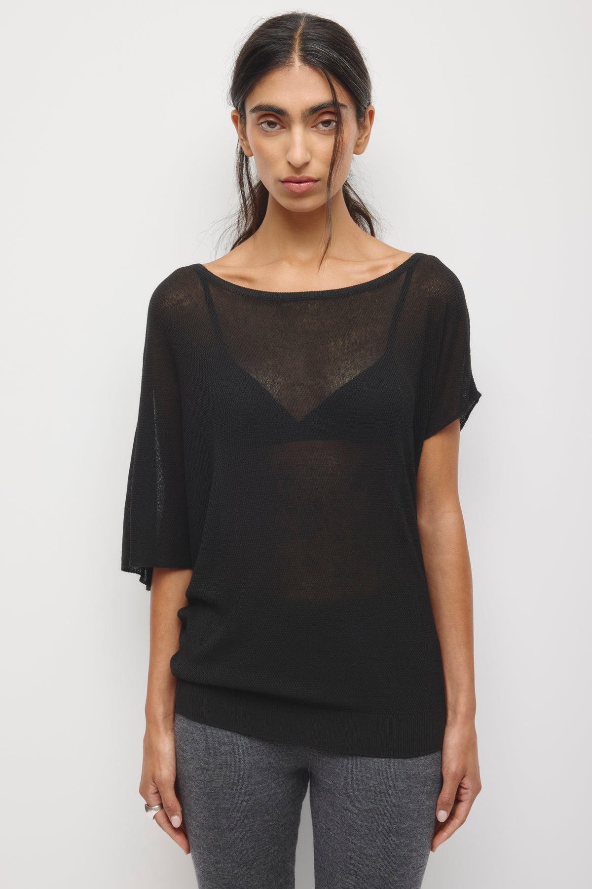 Model is 5’8” and is wearing a size XS.