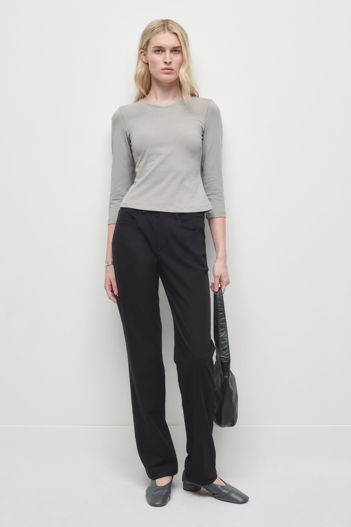 Women's Layn 3/4 Sleeve in Gypsum