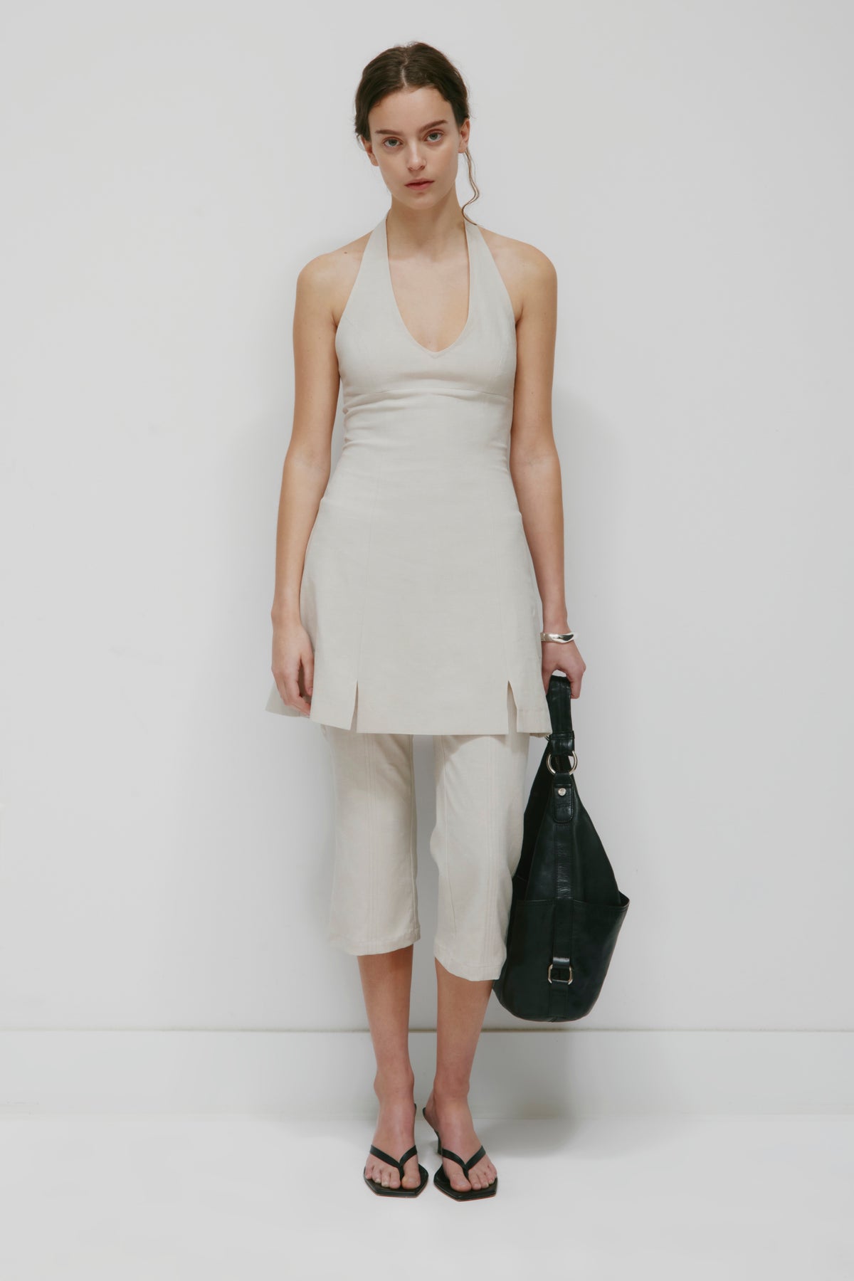 Model is 5’9” and is wearing a size XS.