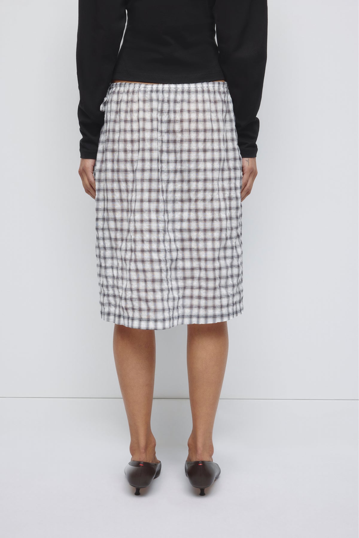 Women's Luma Check Skirt in Thunderstorm Check