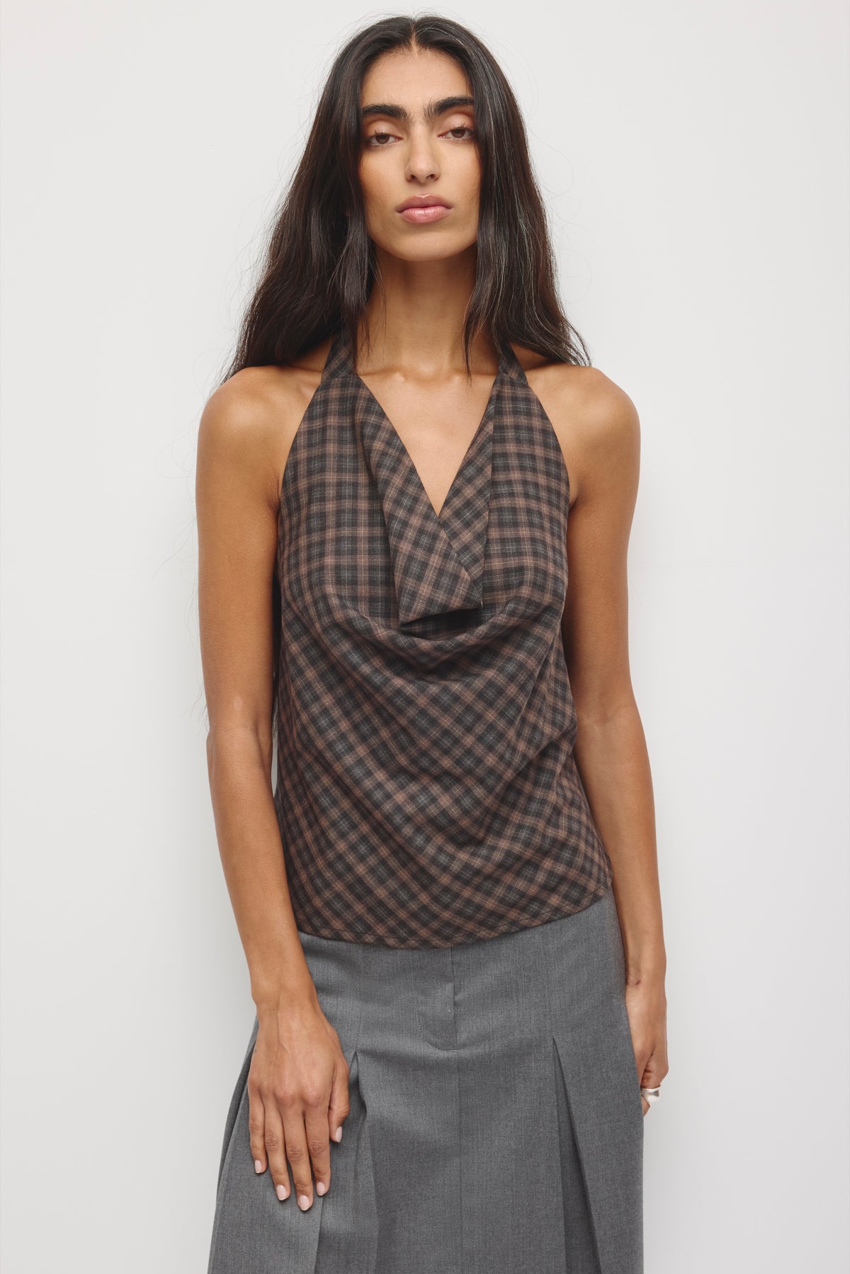 Model is 5’8” and is wearing a size XS.