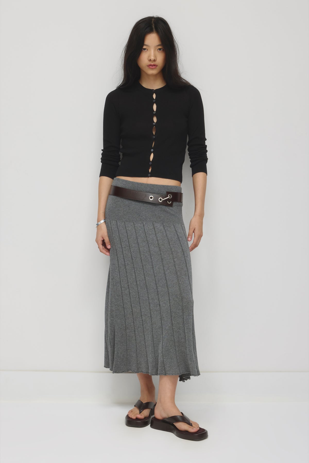 Model is 5’8” and is wearing a size XS.