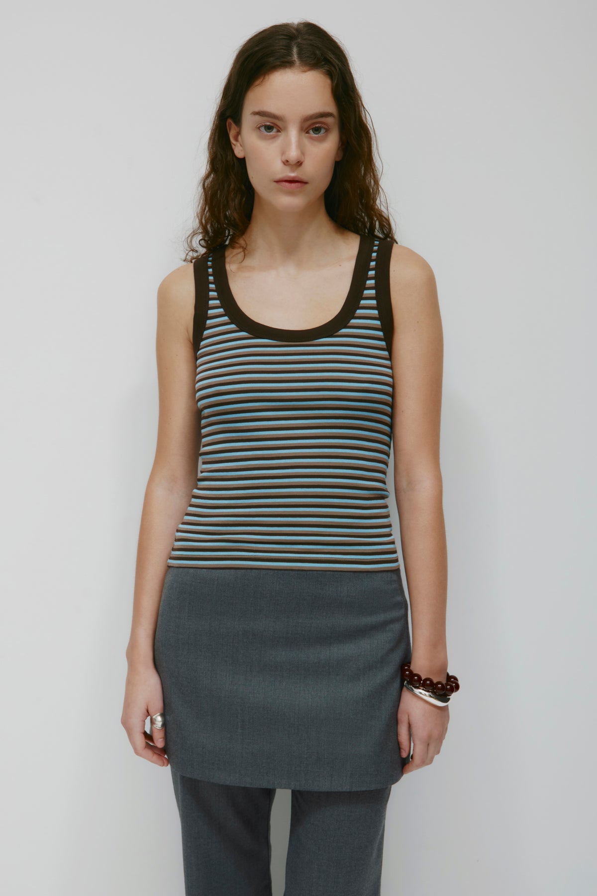 Model is 5’9” and is wearing a size S.