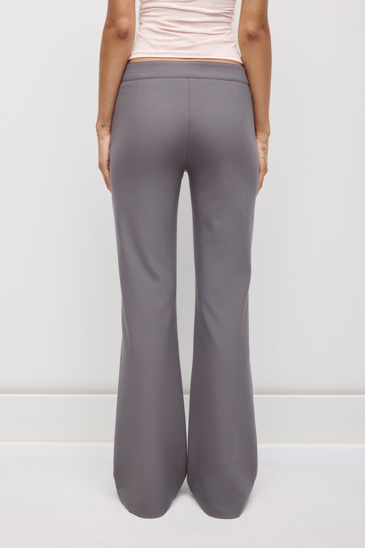 Pantalon Mira à devant plat pour femme en orage