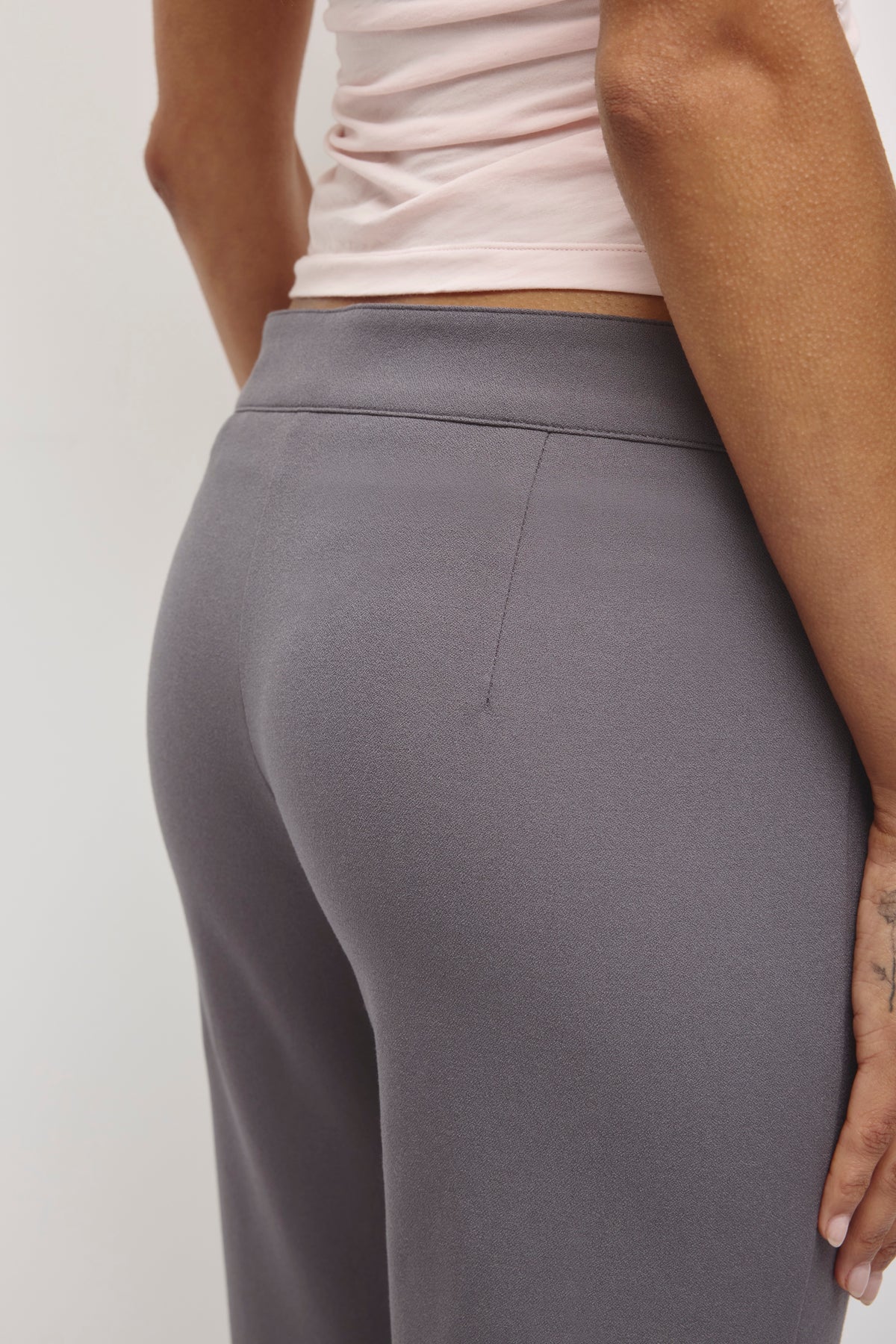 Pantalon Mira à devant plat pour femme en orage