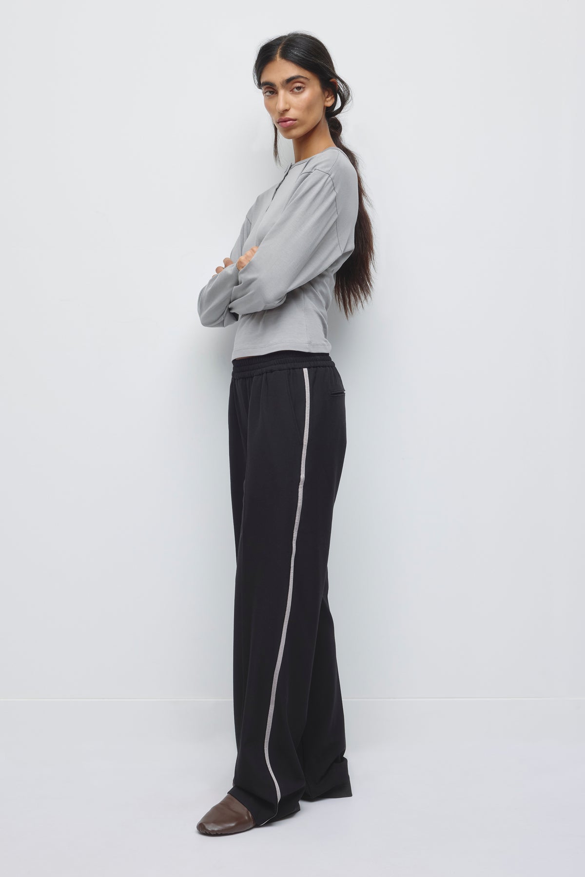 Pantalon Nada pour femme en noir