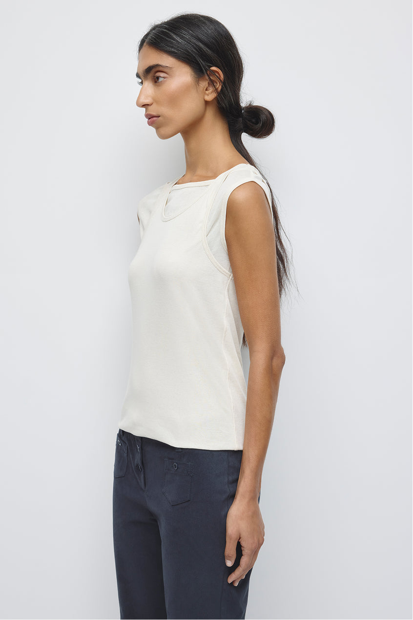 Women's Nawa Convertible Tank in Birch