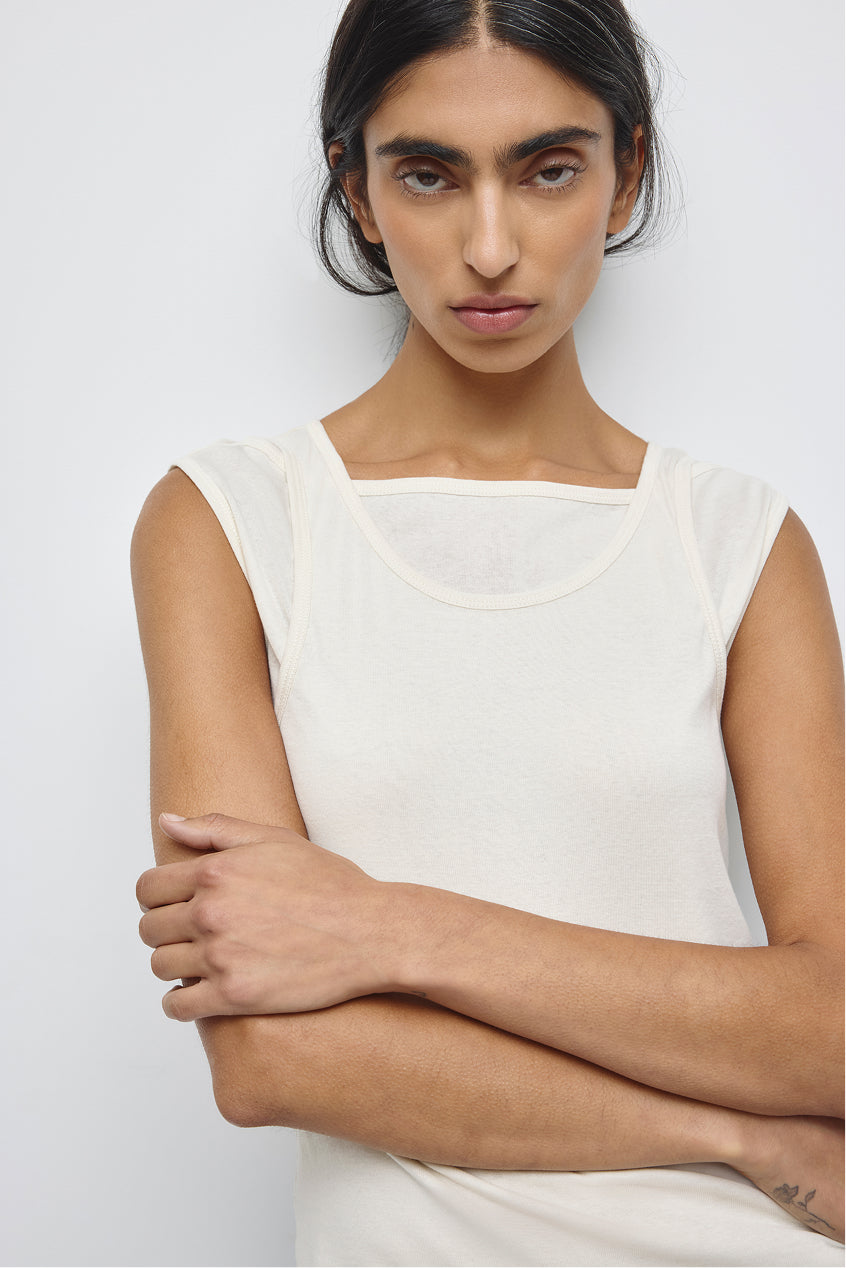 Women's Nawa Convertible Tank in Birch
