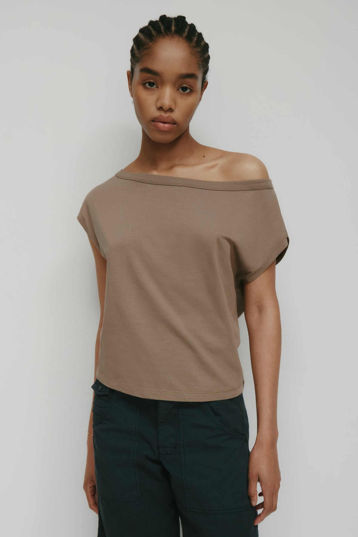 Model is 5’8” and is wearing a size S.