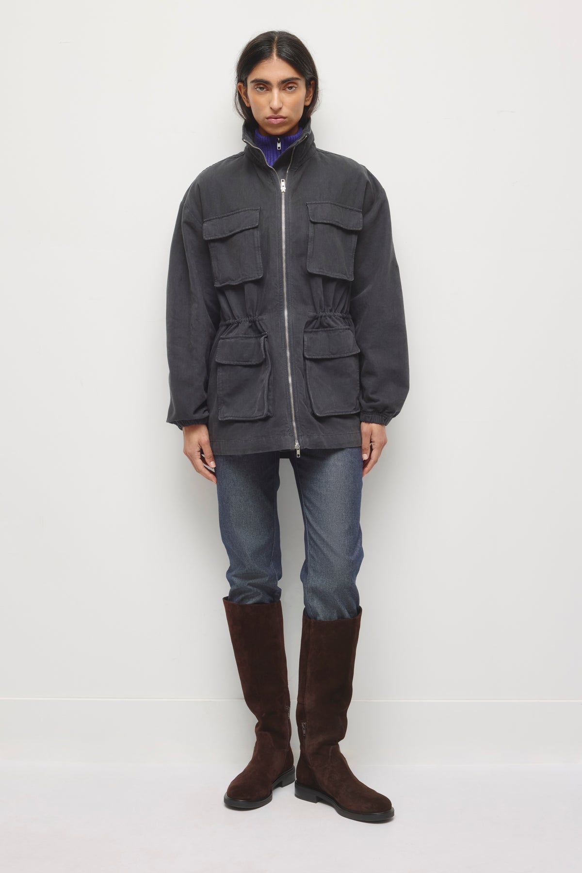 Women's Raya Field Jacket in Black