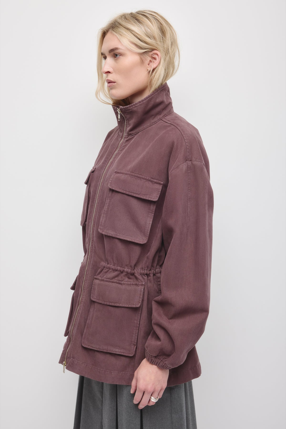 Women's Raya Field Jacket in Raisin