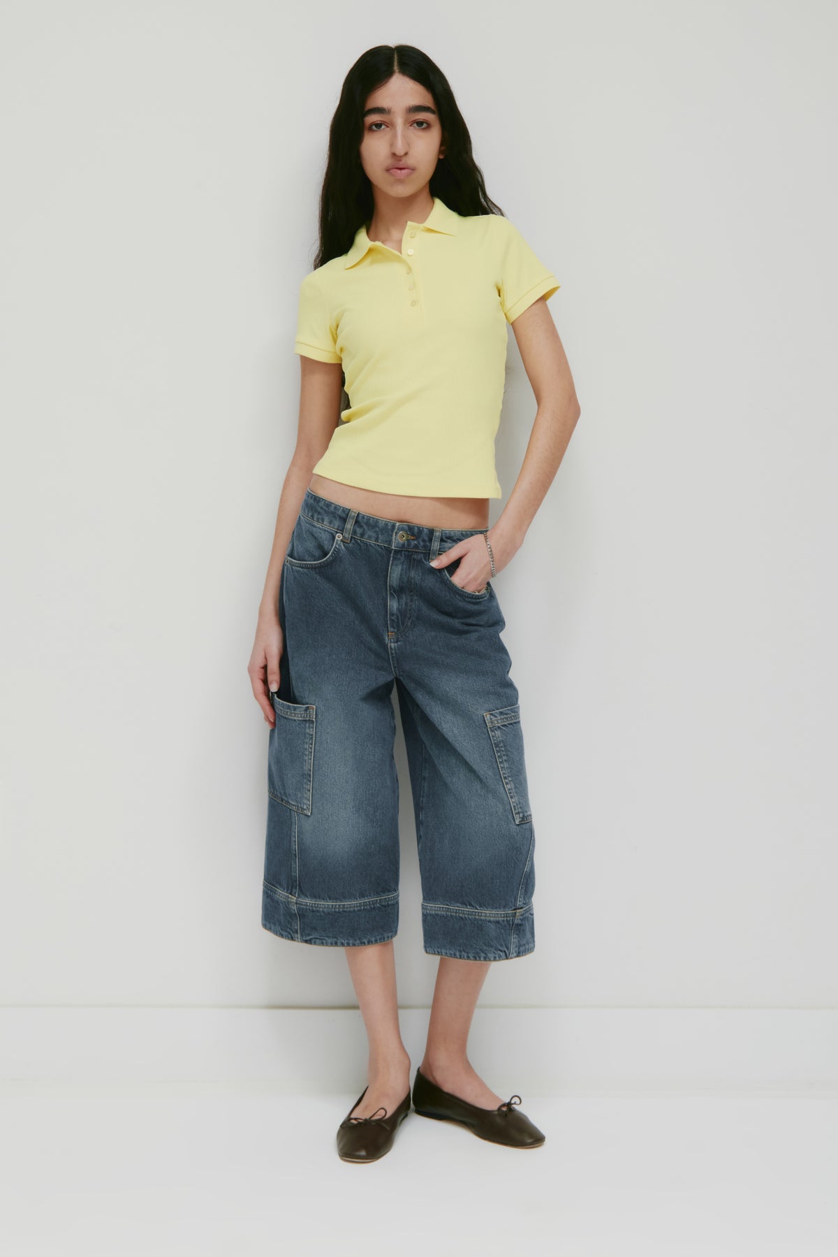 Women's Rib Polo in Sorbet