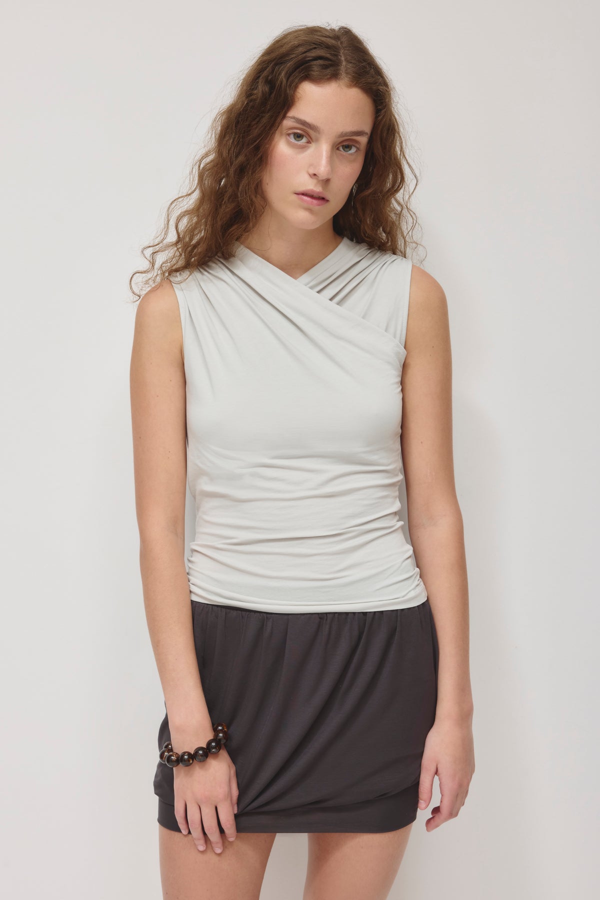 Model is 5’9” and is wearing a size XS.