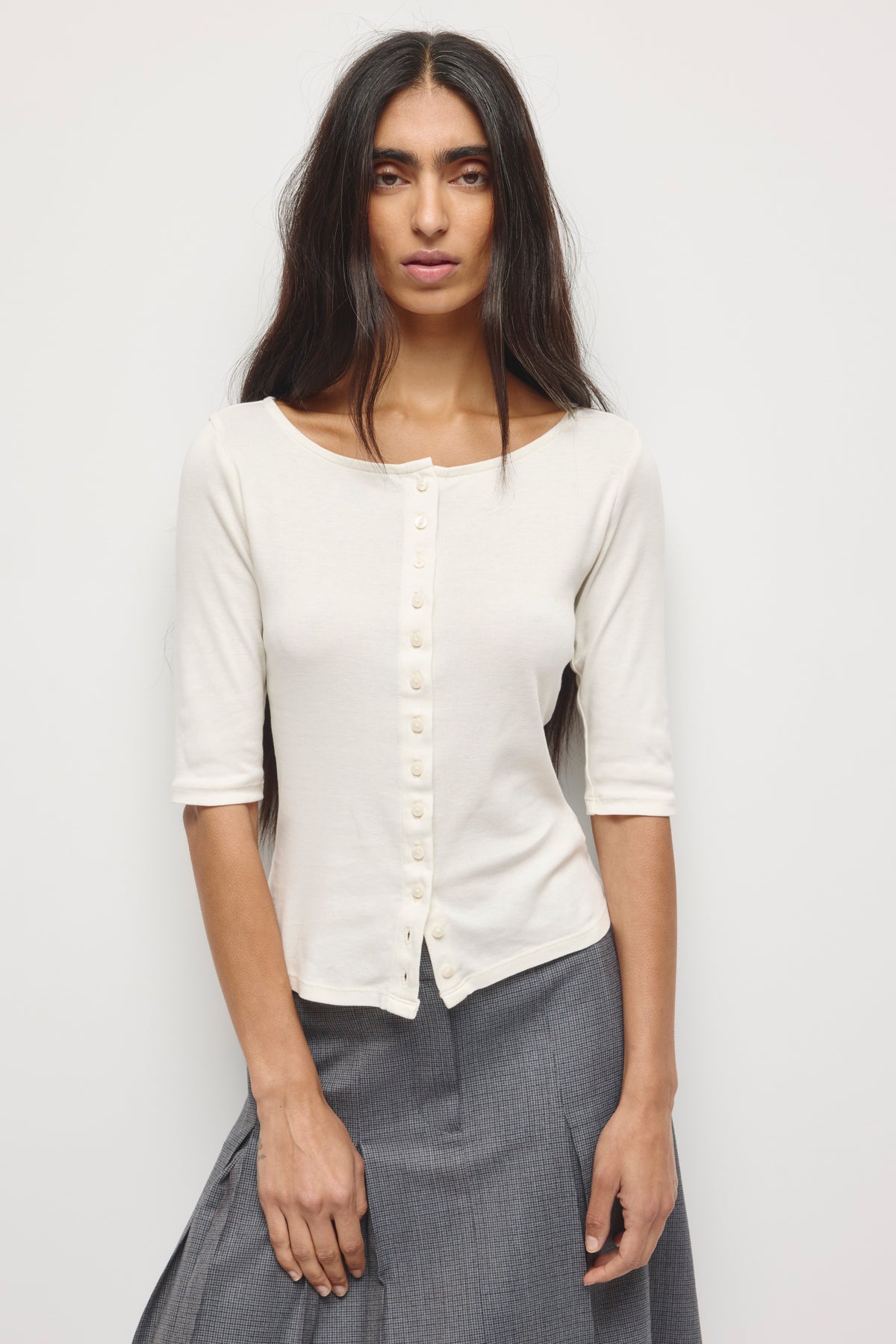 Model is 5’10" and wearing a size XS.