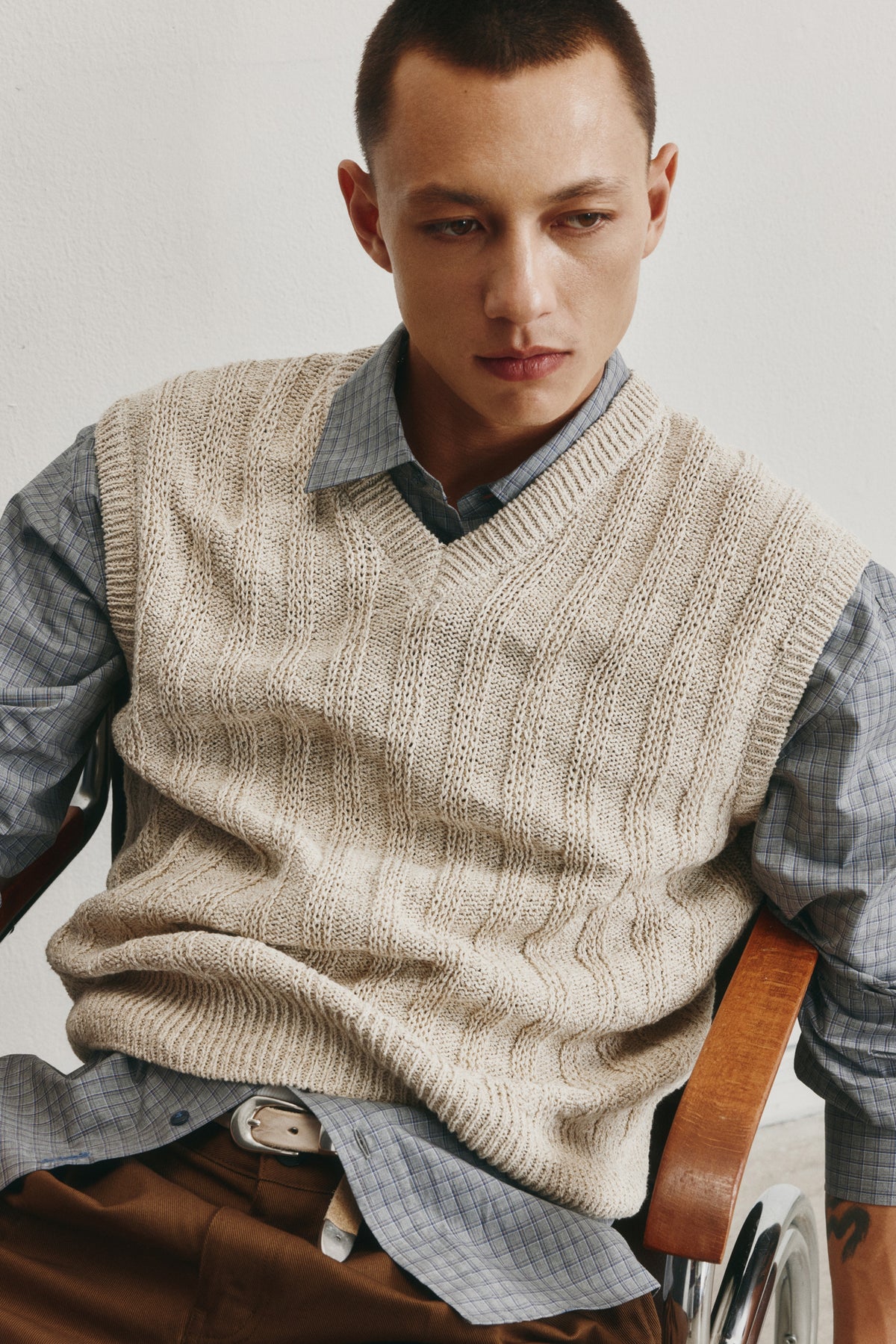 Men's Nima Vest in Dove