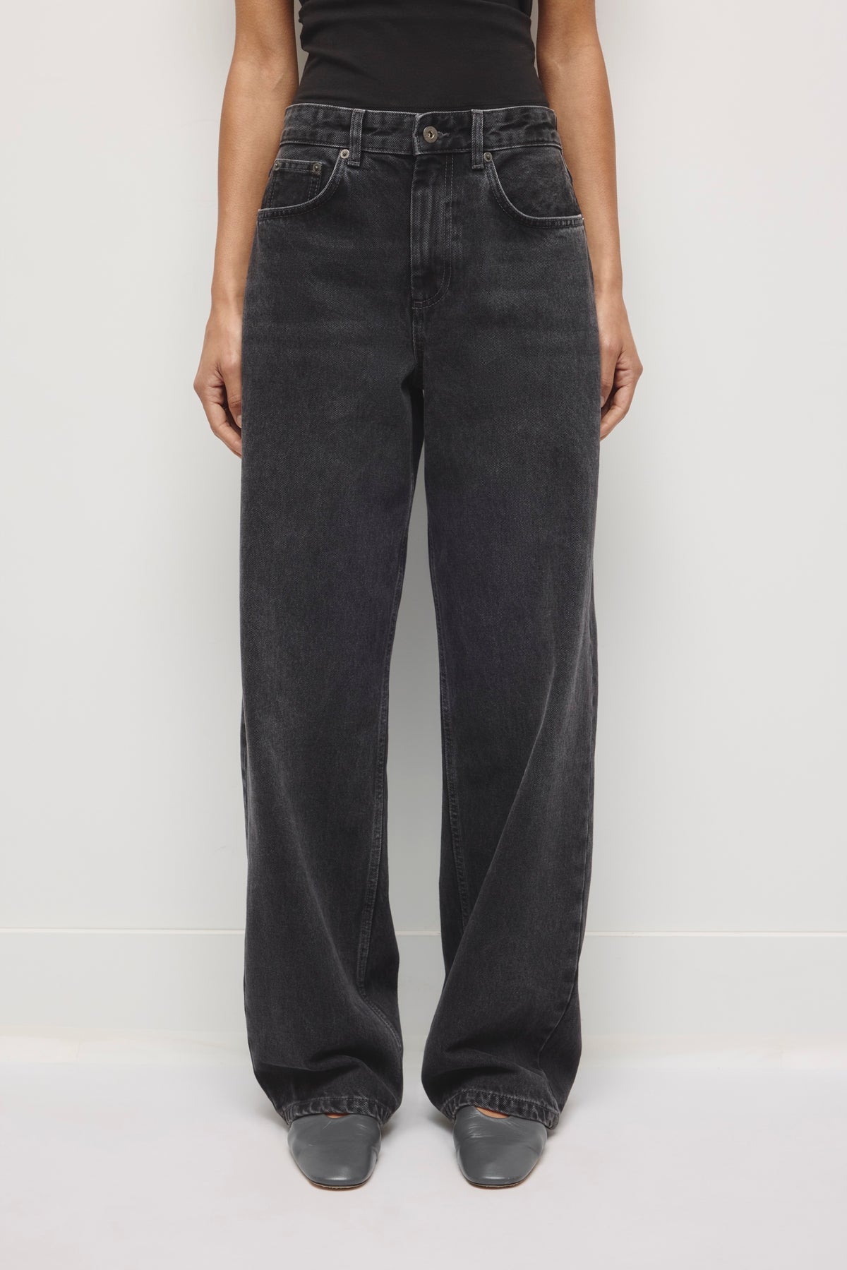 Taba Denim pour femmes en gris vintage