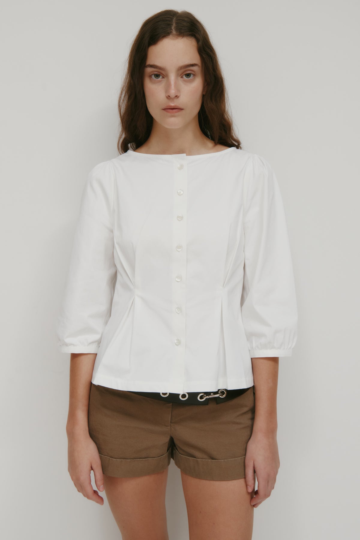 Model is 5’9” and is wearing a size S.