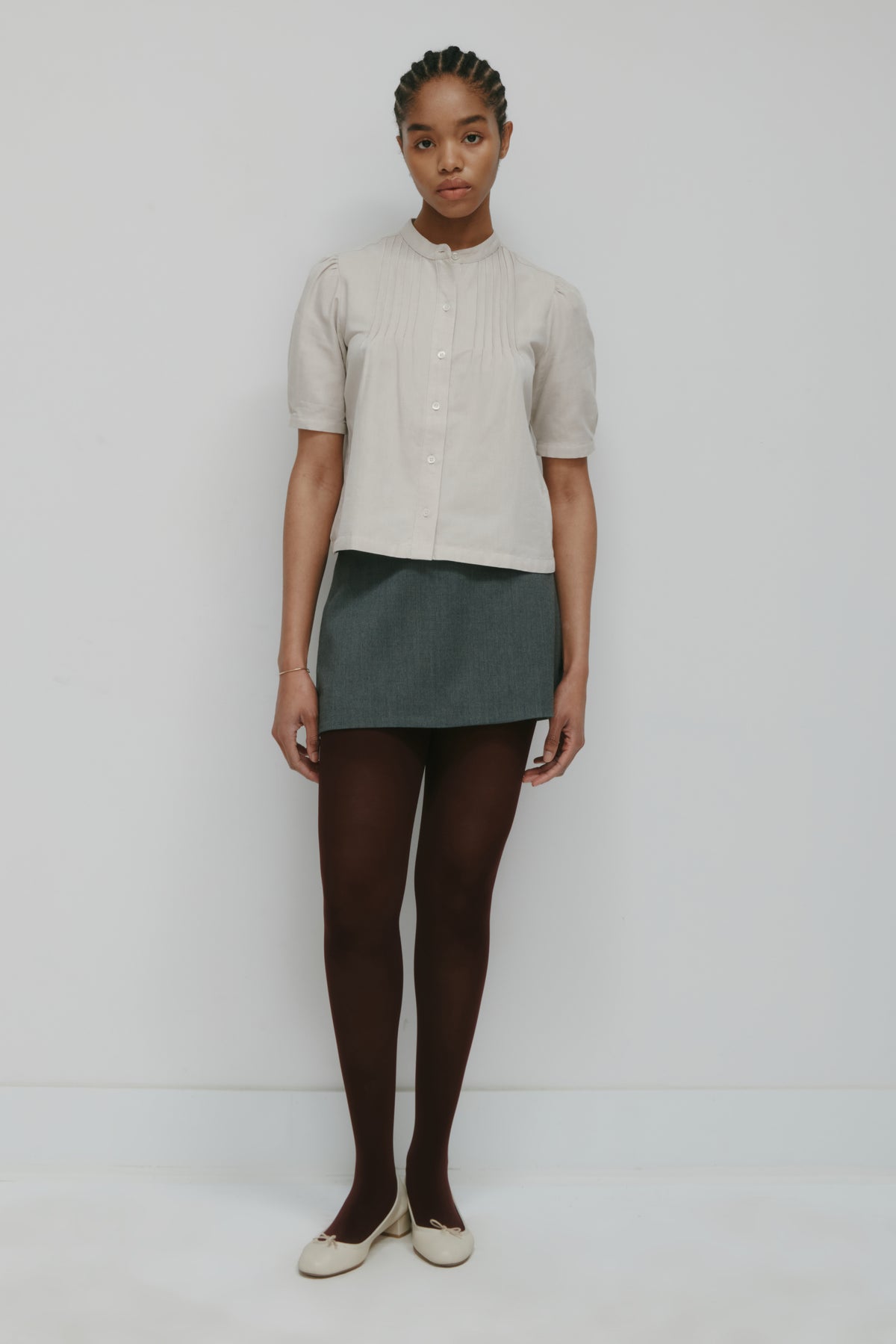 Chemise Zayna pour femme en naturel