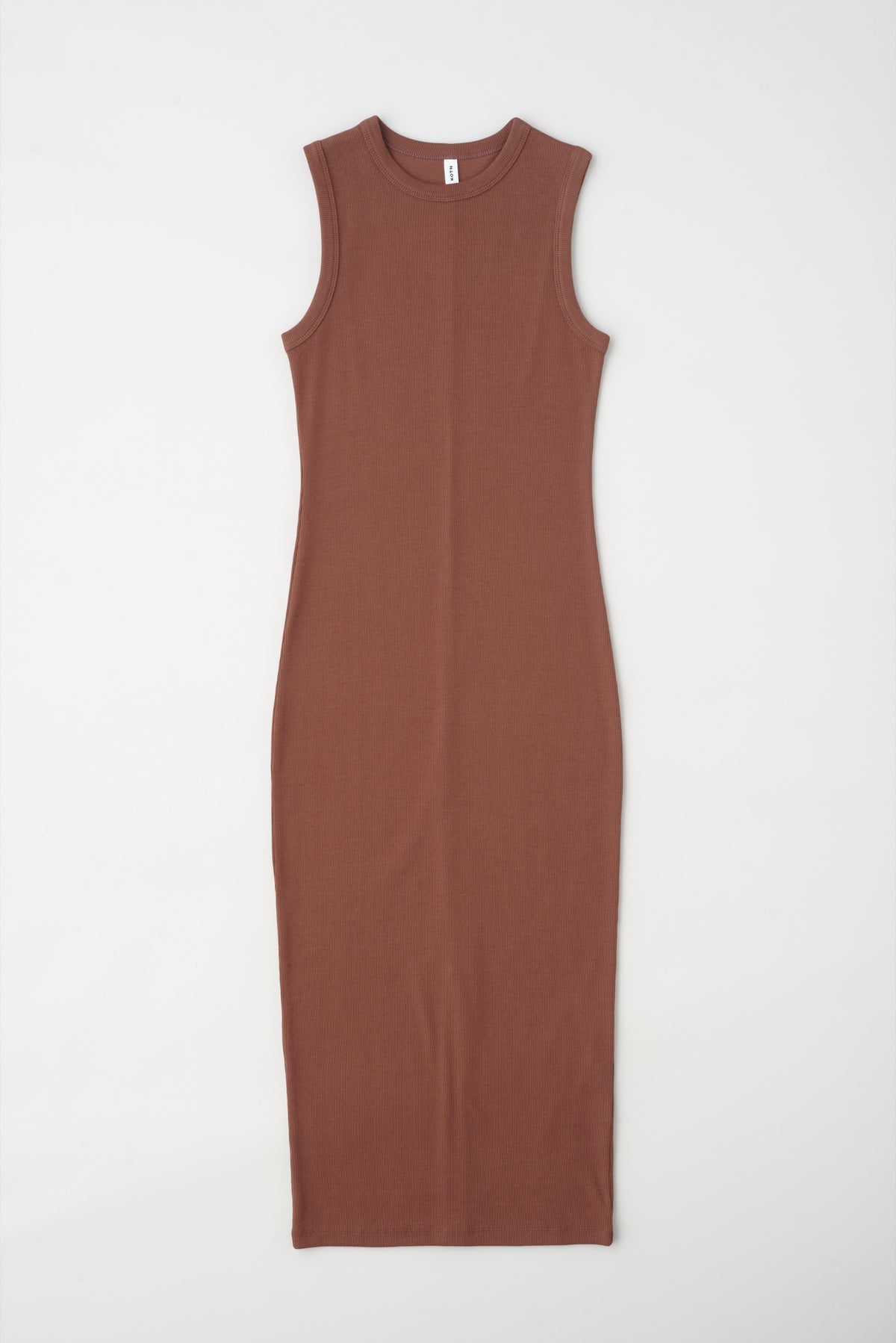 Women's Midi Racer Dress in Cappuccino
