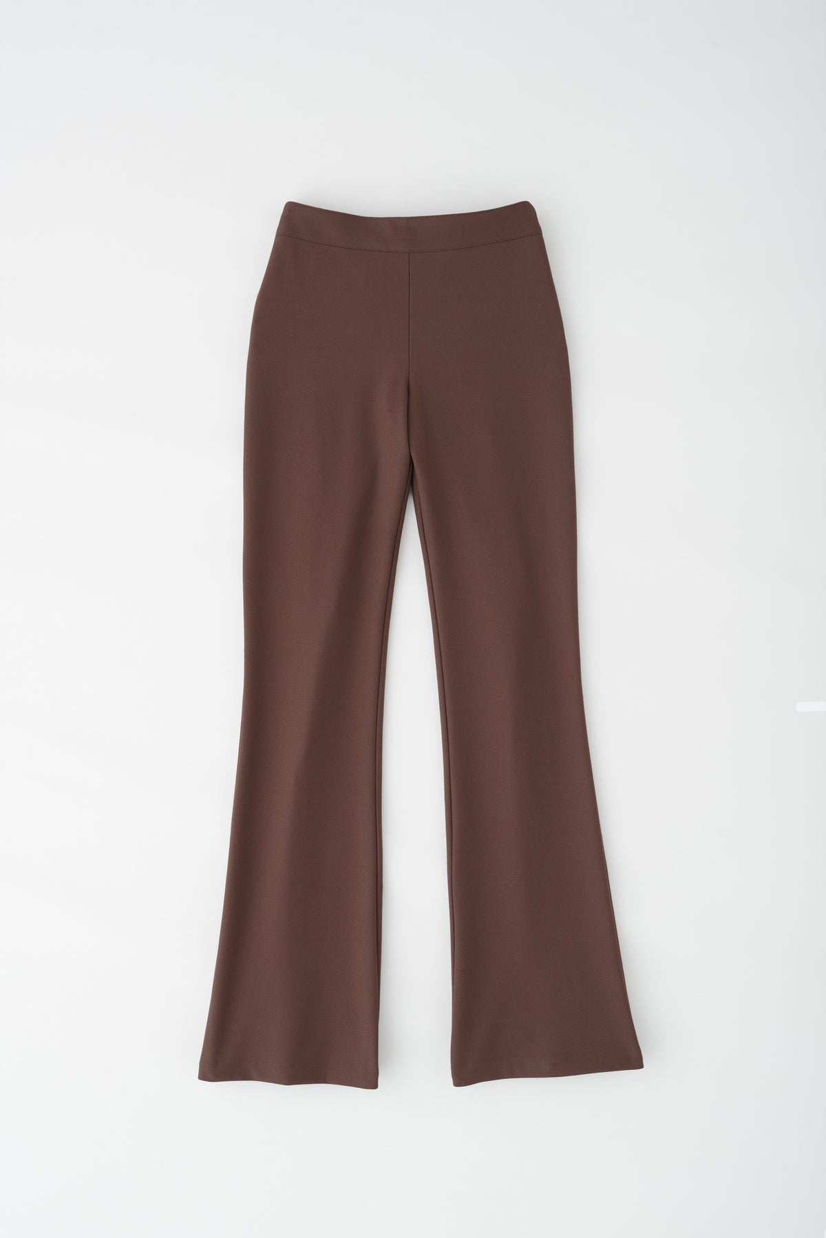 Women's Mira Flat Front Pant in Cocoa