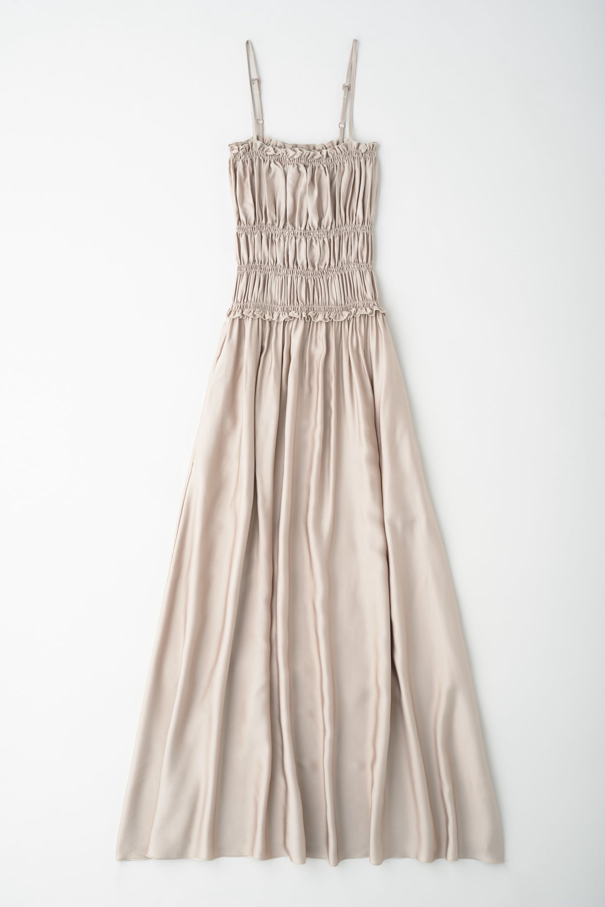 Robe à volants pour femmes en fog