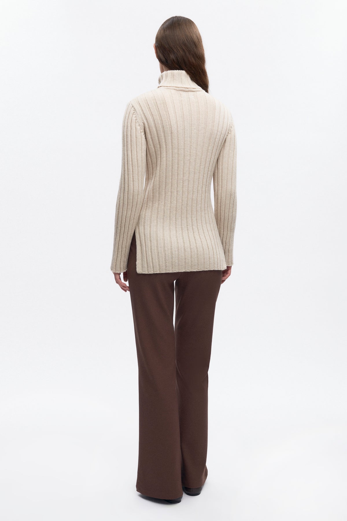 Women's 90's Turtleneck in Oat