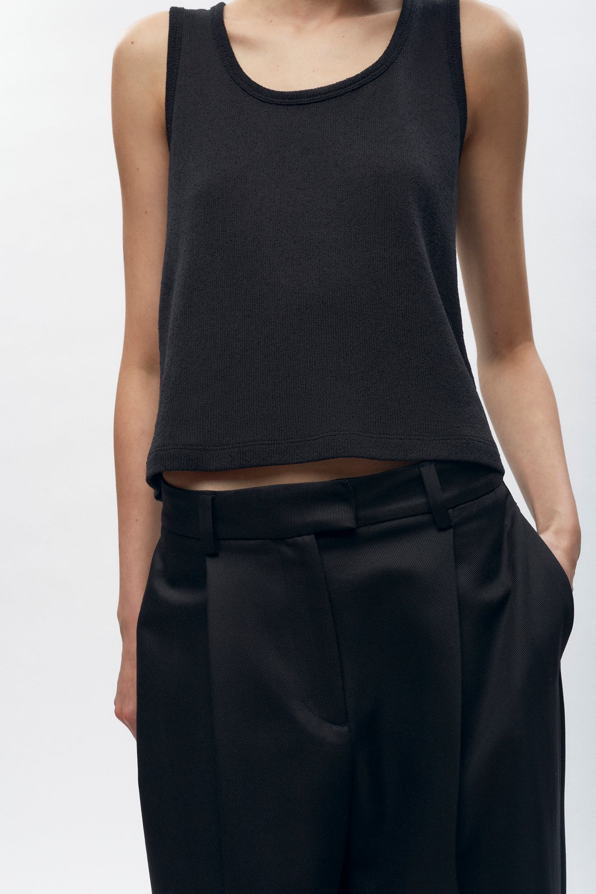 Pantalon Amun pour femme en noir