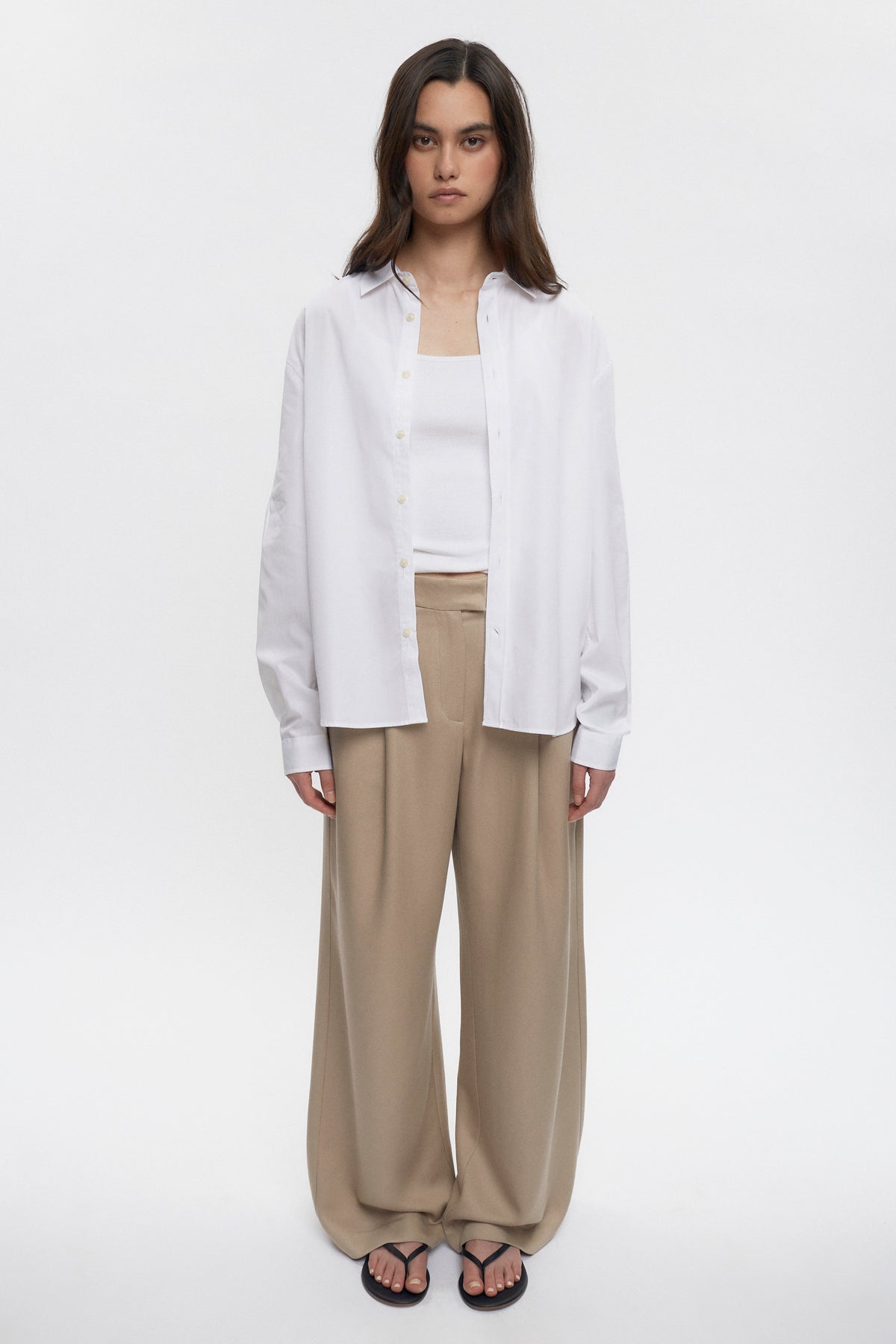 Pantalon Amun pour femme en fog