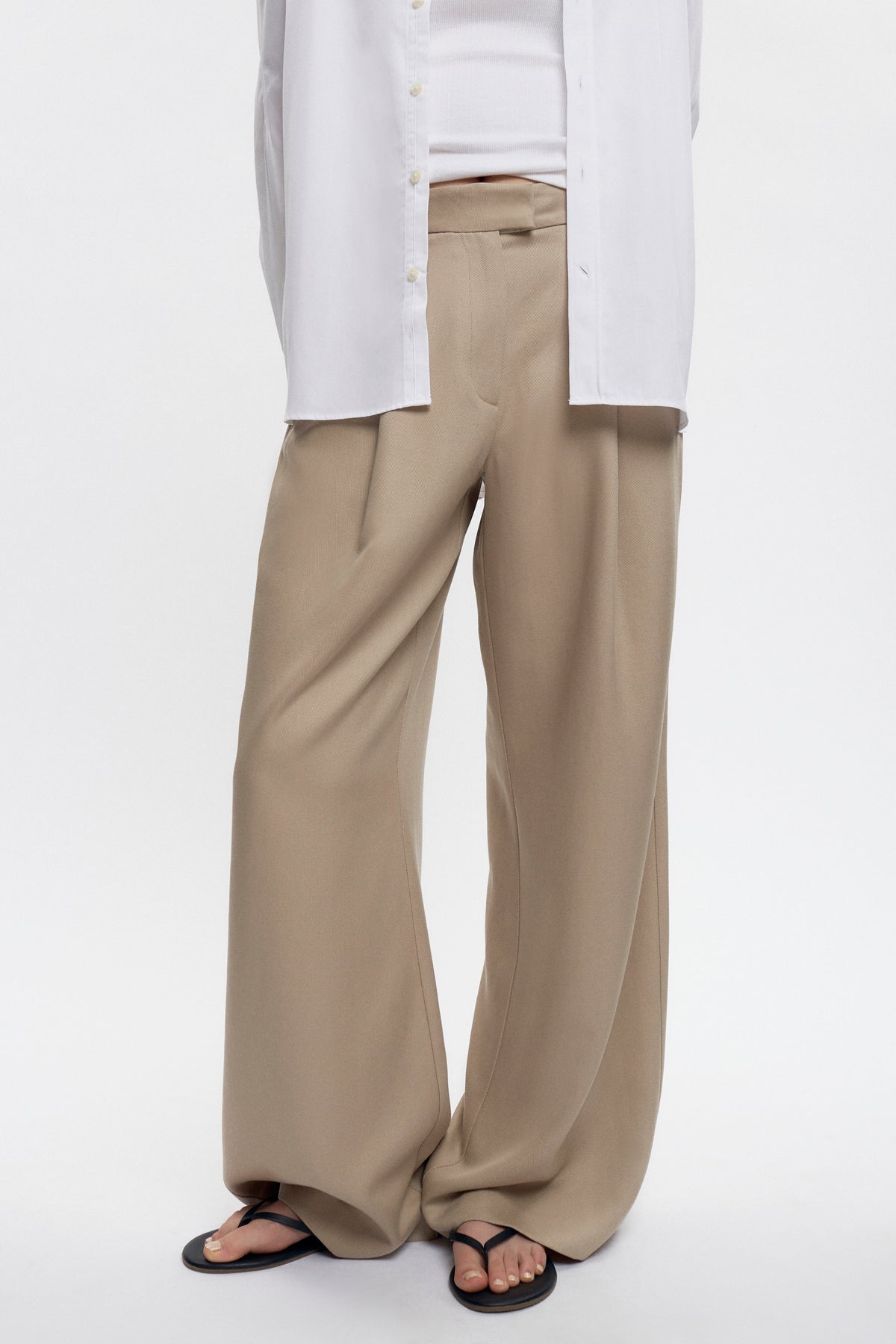 Pantalon Amun pour femme en fog
