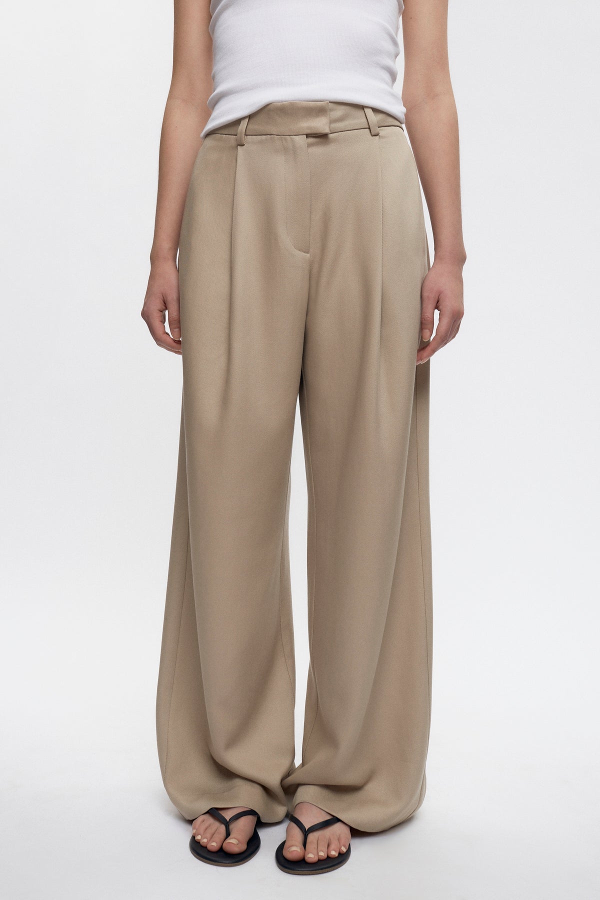 Pantalon Amun pour femme en fog