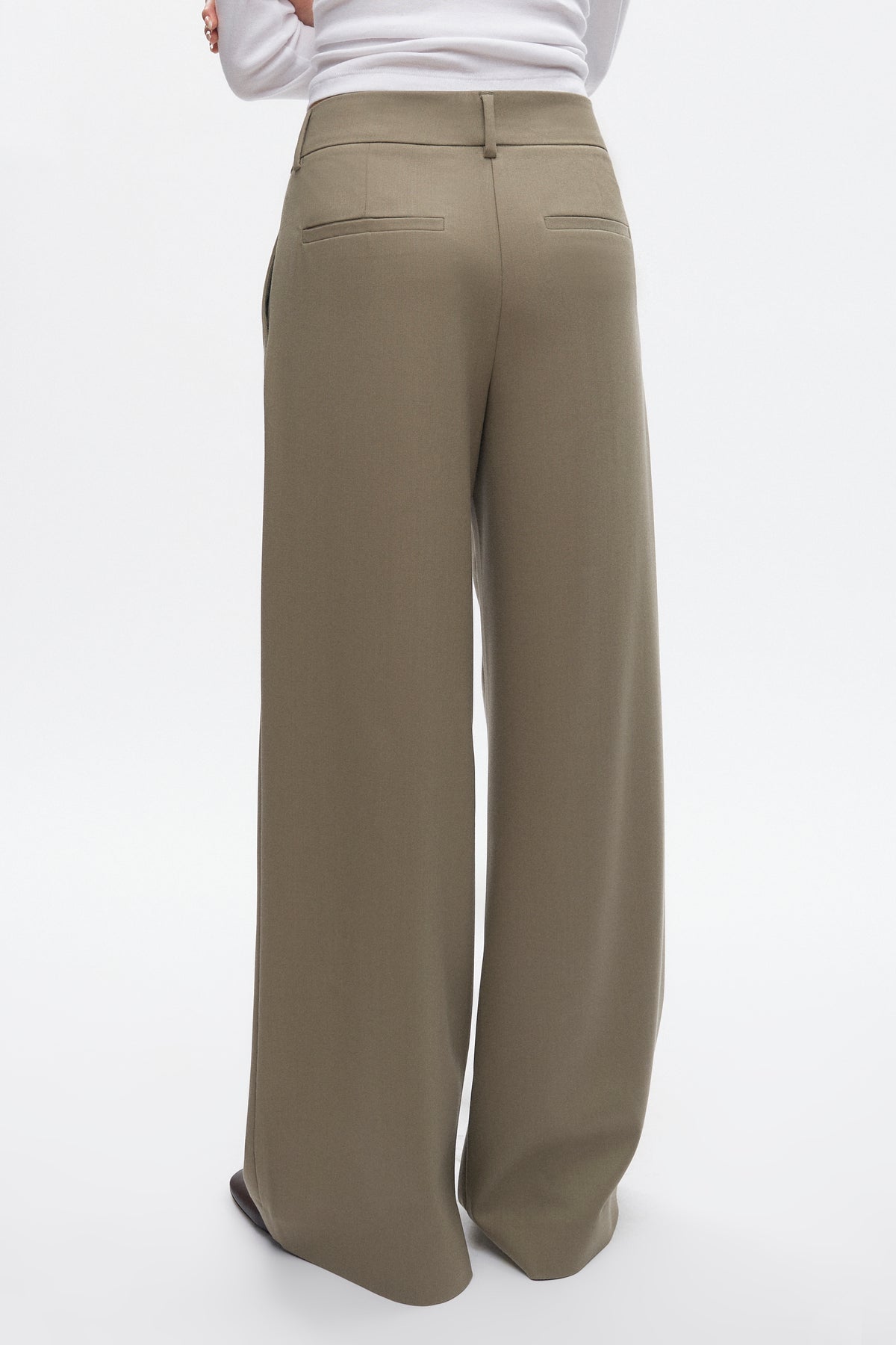 Pantalon en laine Amun pour femme en desert