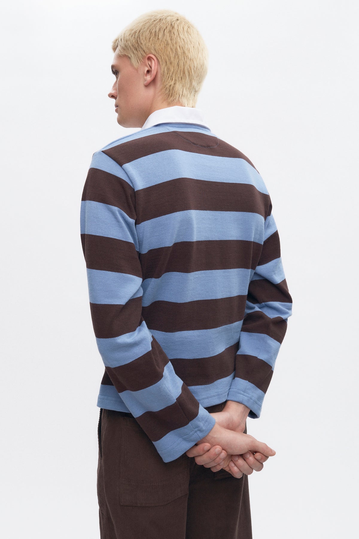 Maillot de rugby rétréci en columbia/Brown