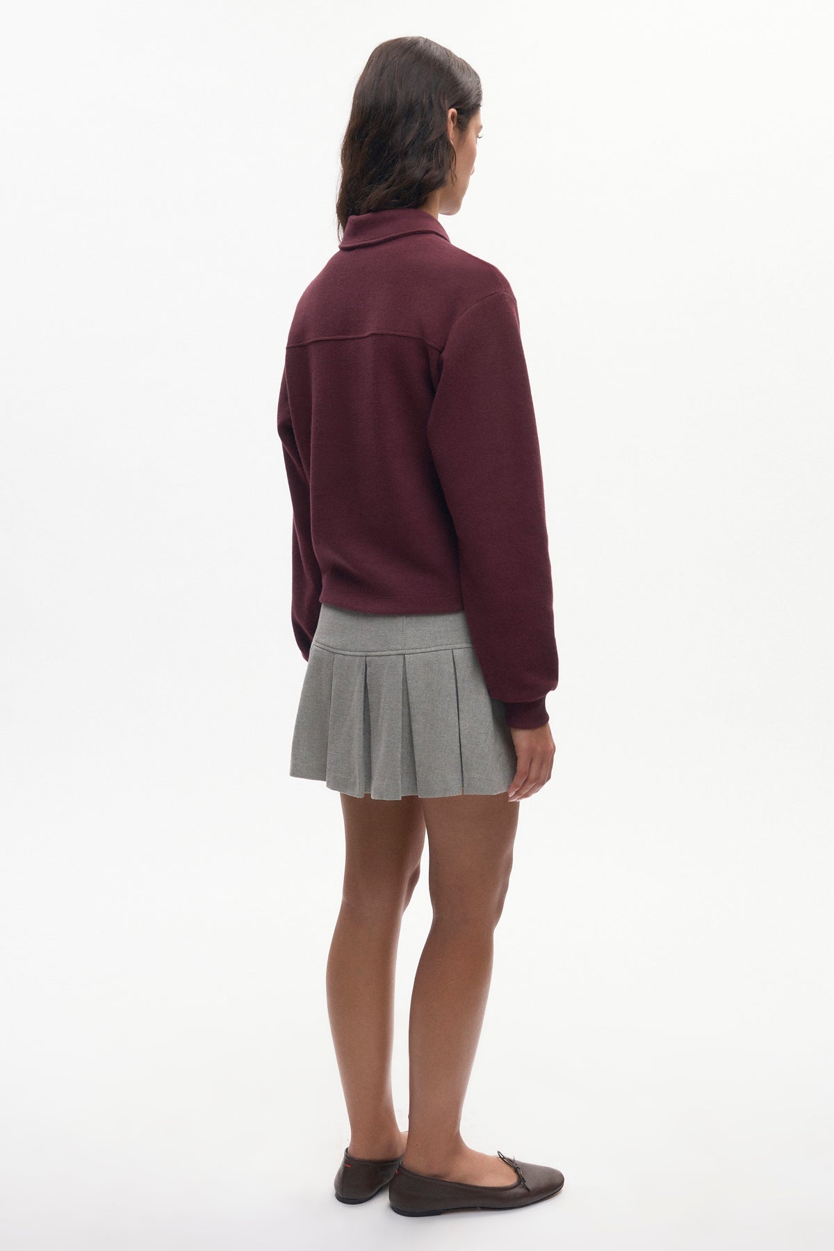 Polo Femme en prune