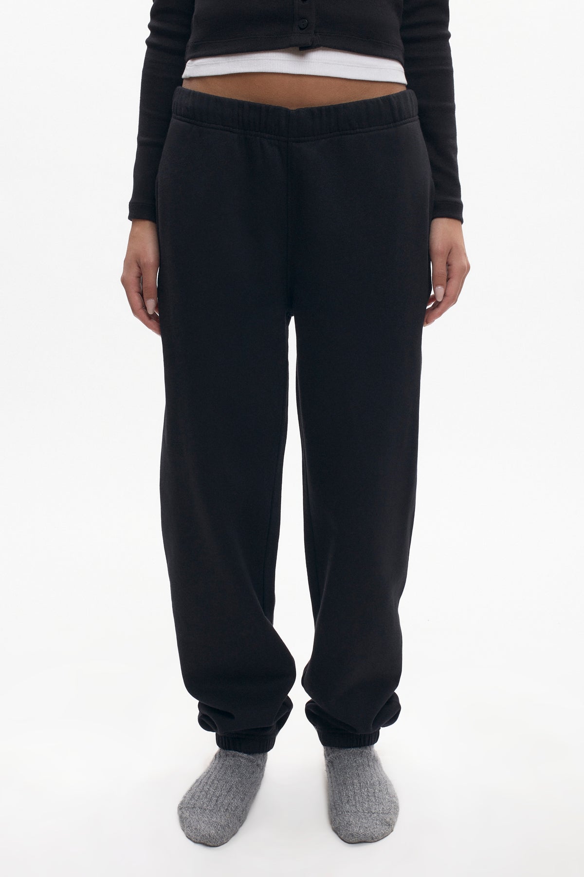 Pantalon de survêtement Essential pour Femme en noir