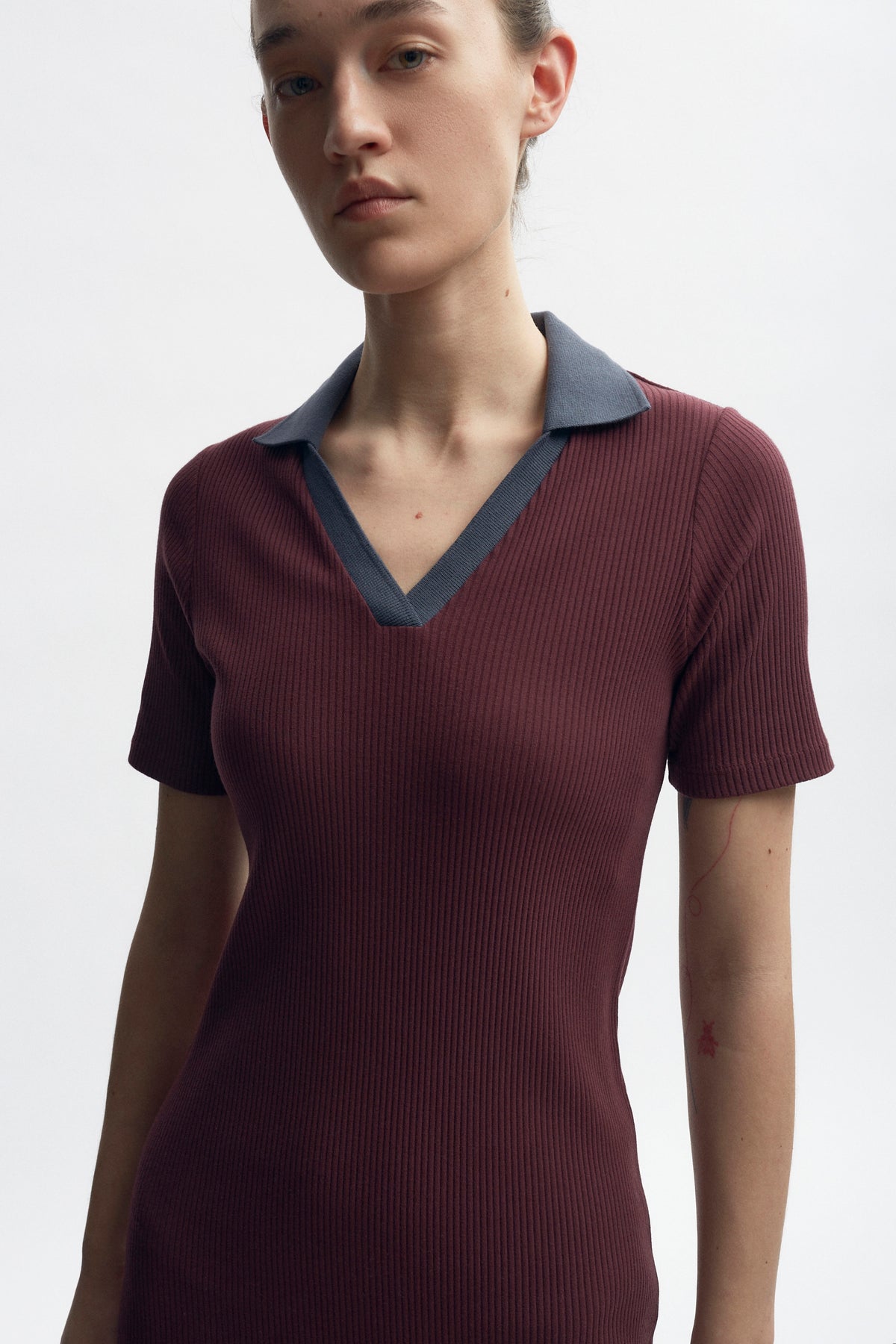 Robe Garden City pour femme en prune/Crépuscule foncé