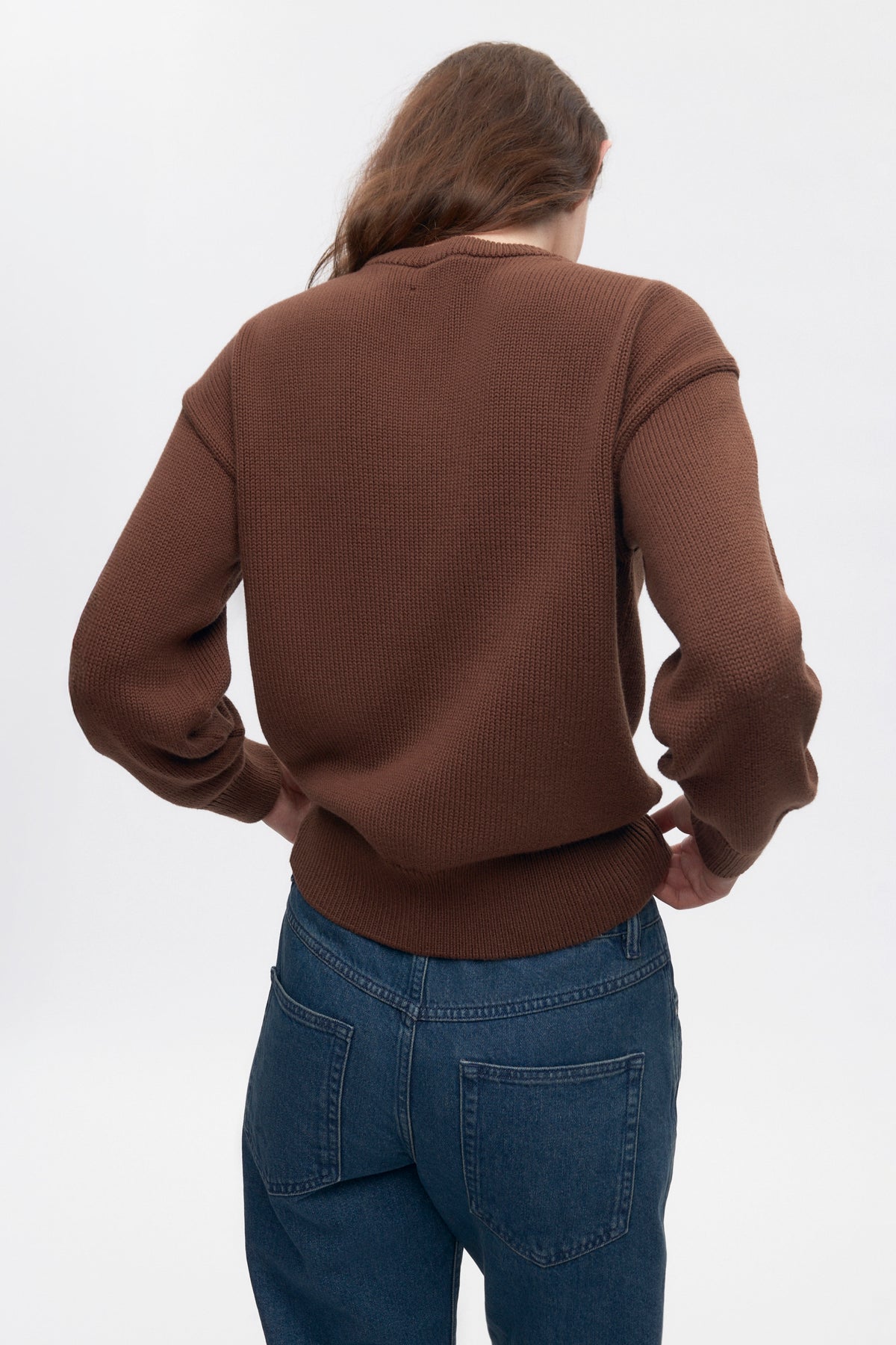 Pull Hamatah pour femmes en cocoa