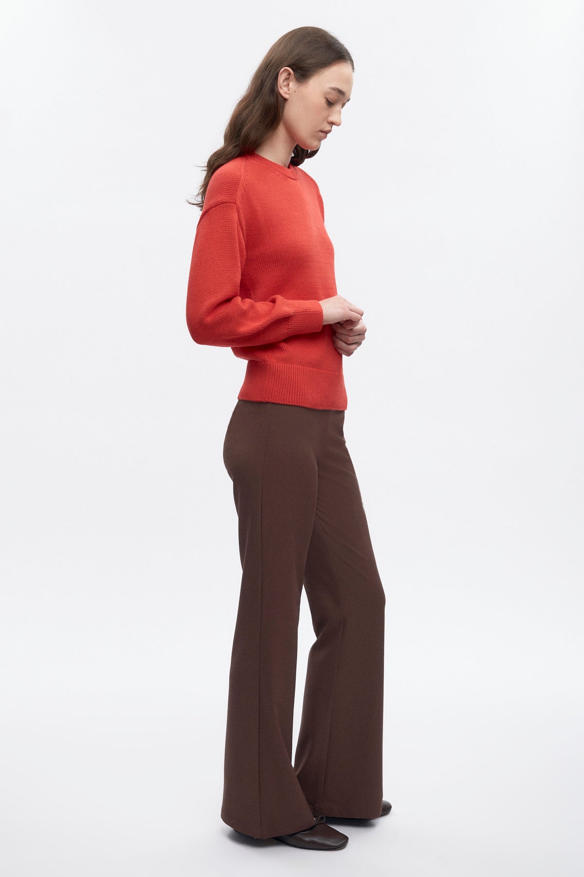 Pull Hamatah pour femmes en rouge vif